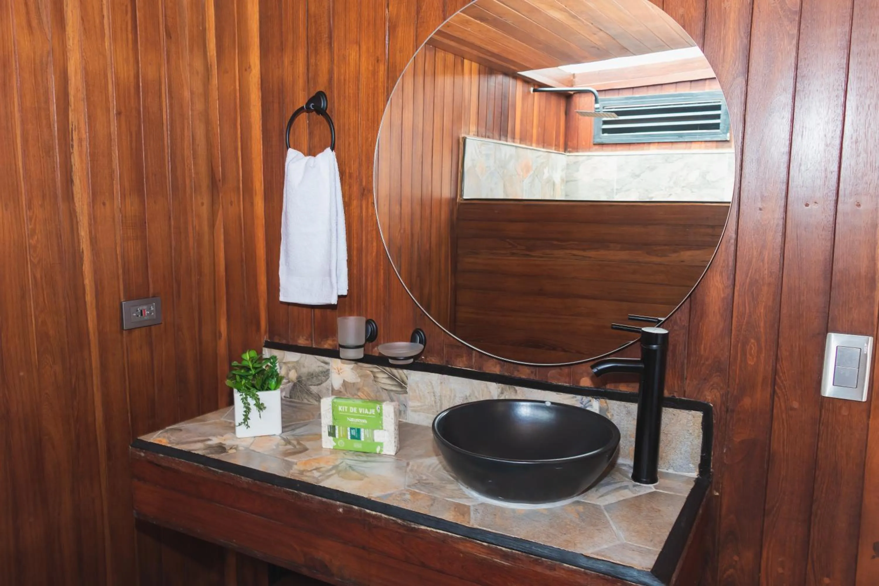 Bathroom in Glamping The Mountain