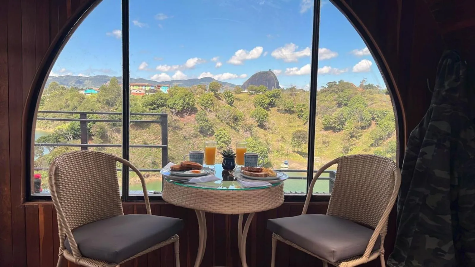 Balcony/Terrace in Glamping The Mountain