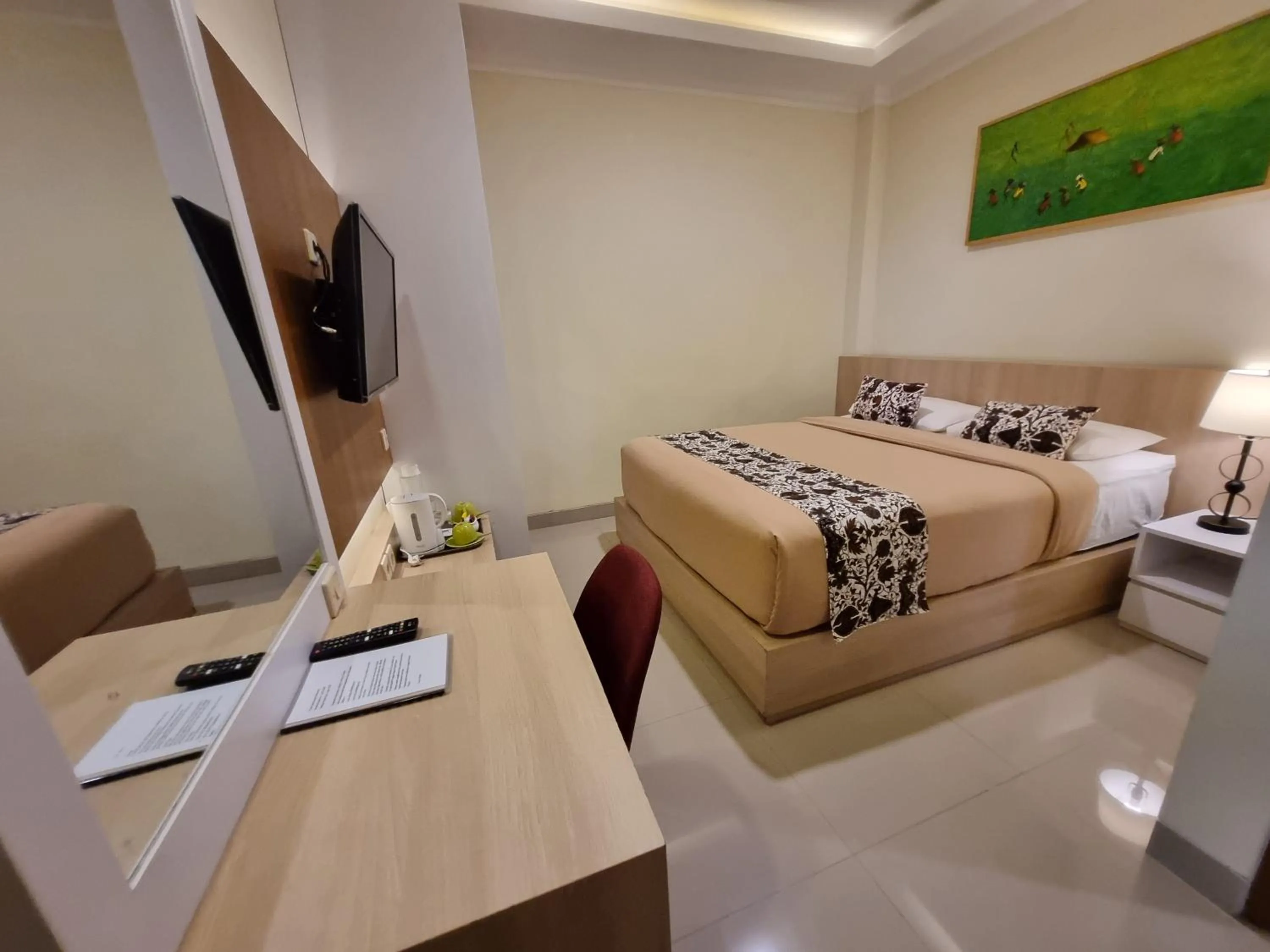 Bedroom, Bed in Omah Nayan Guesthouse