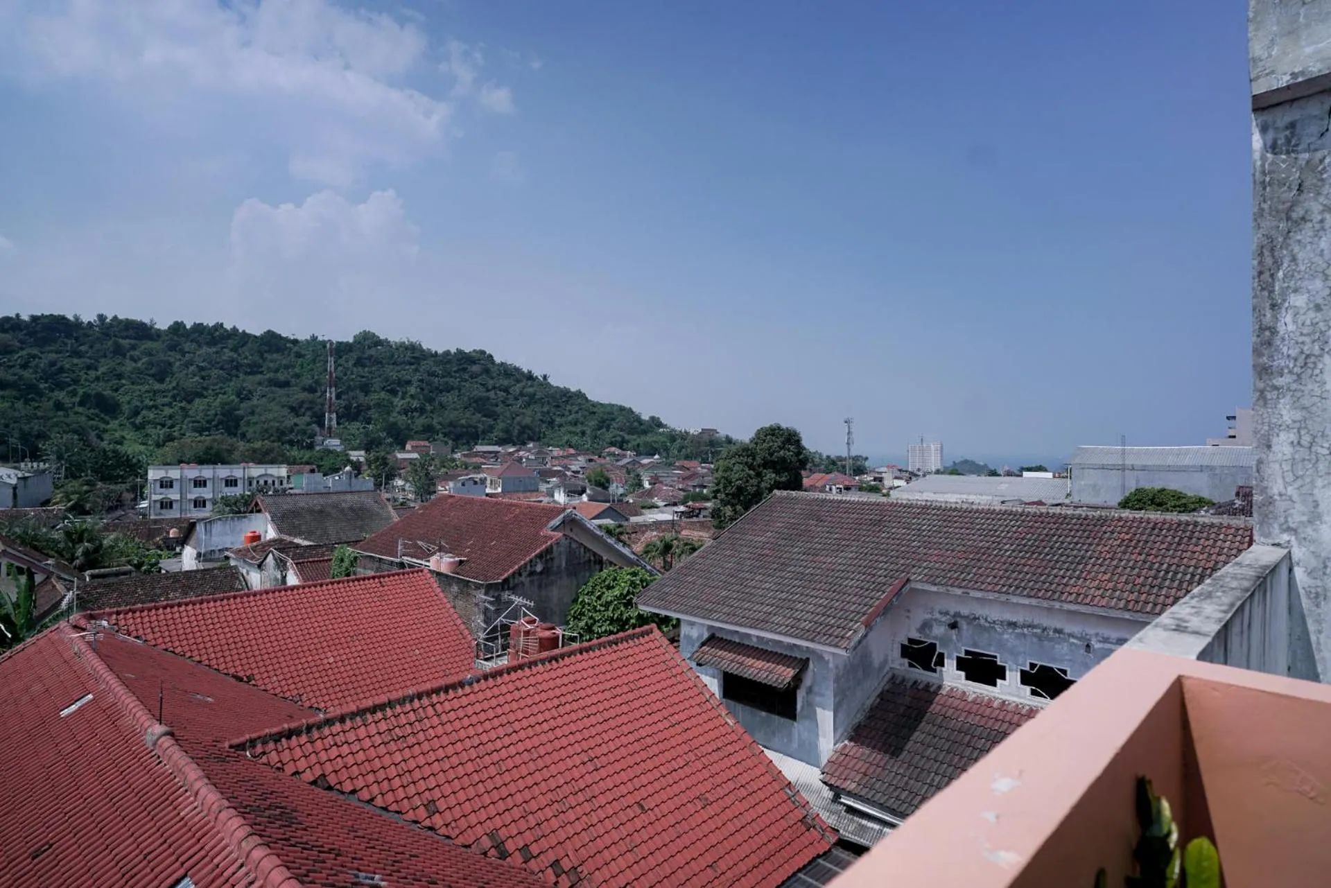 City view in Urbanview Hotel Gatot Subroto Lampung by RedDoorz