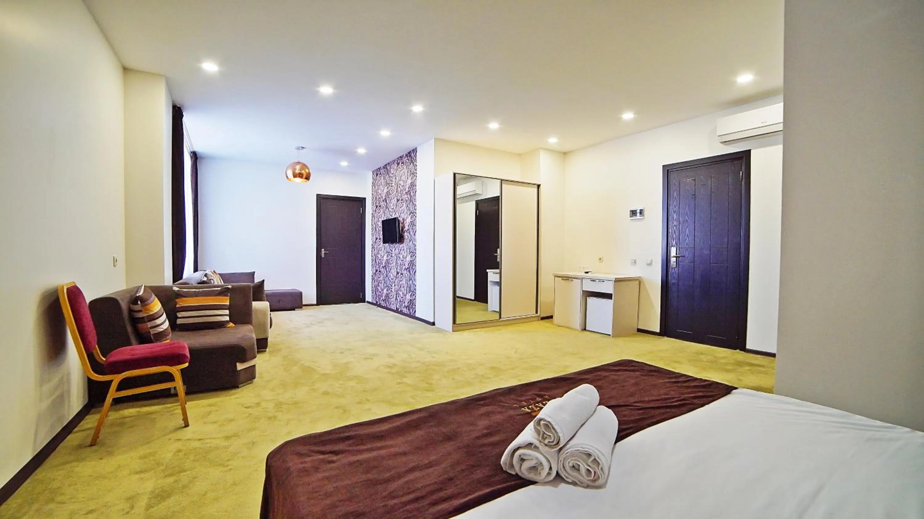 Living room in Mardi Plaza Hotel