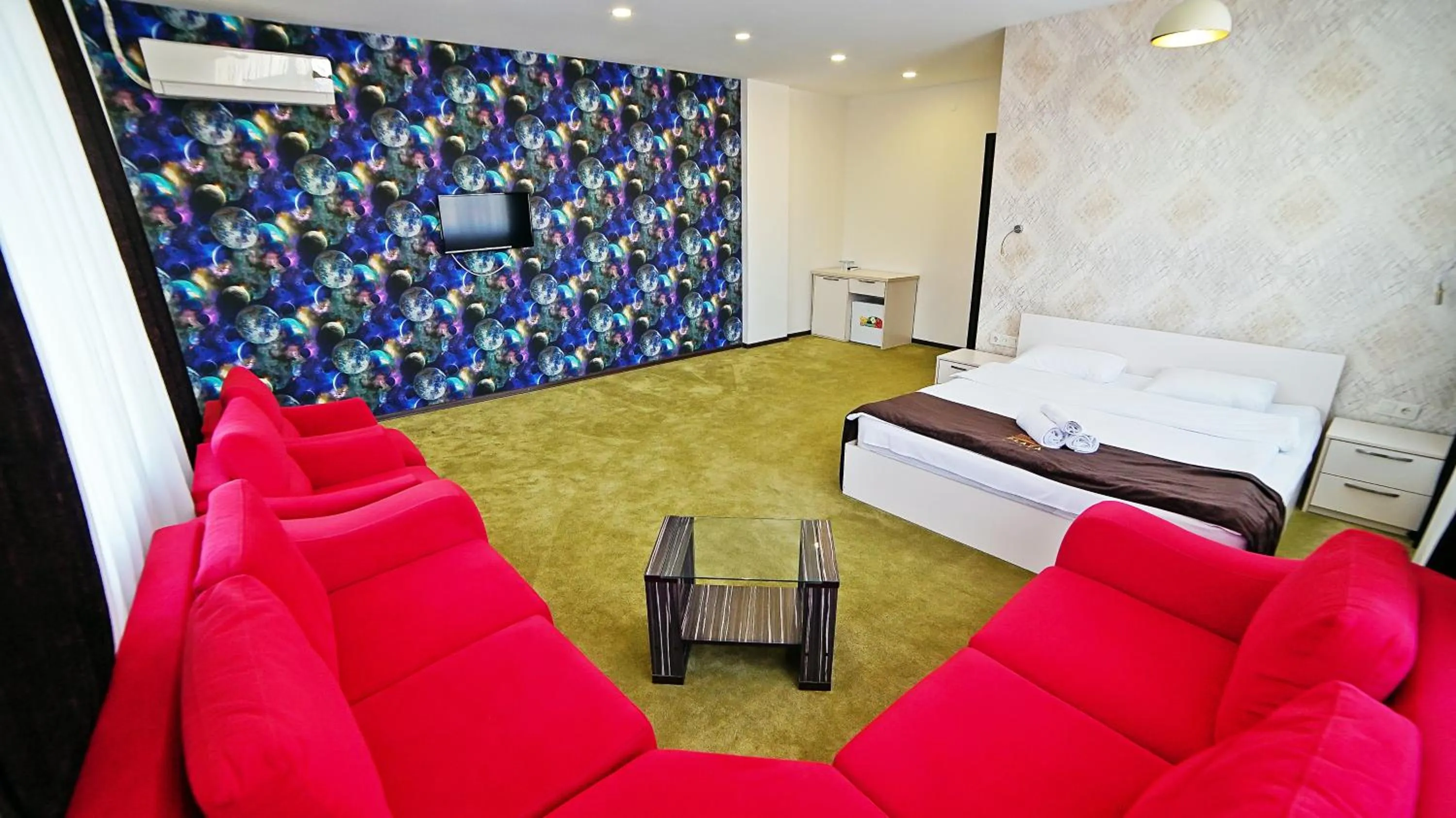 Living room in Mardi Plaza Hotel