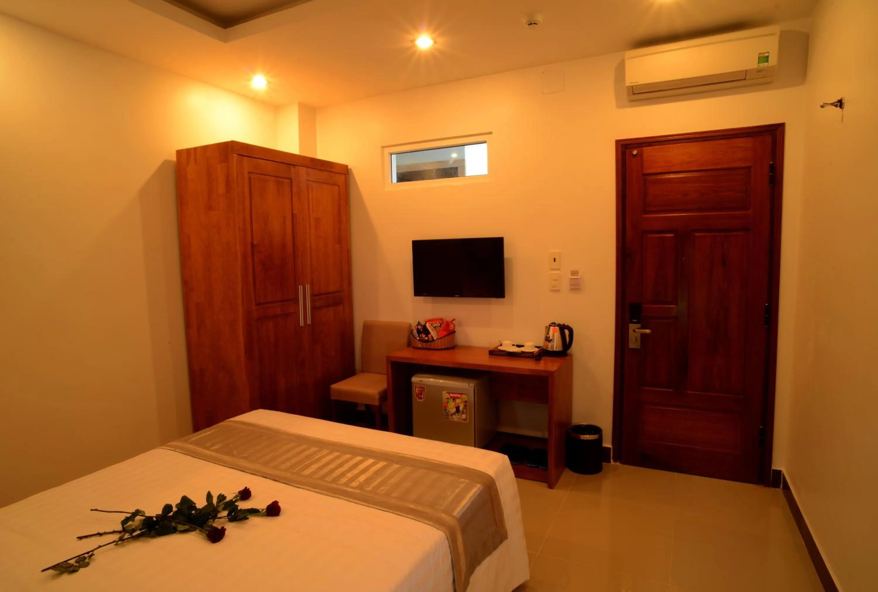 Bed in Lien Do Star Hotel