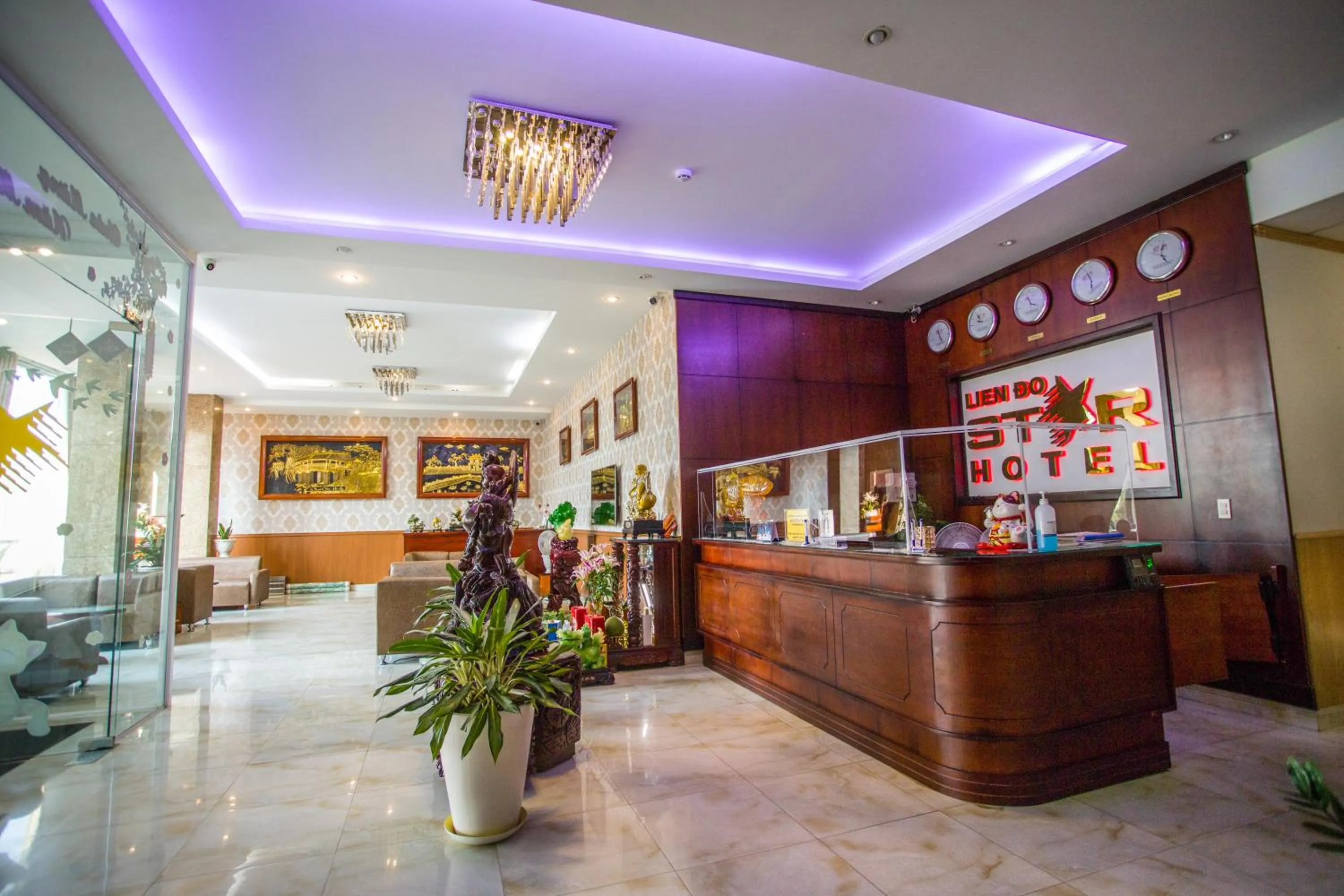Lobby or reception in Lien Do Star Hotel