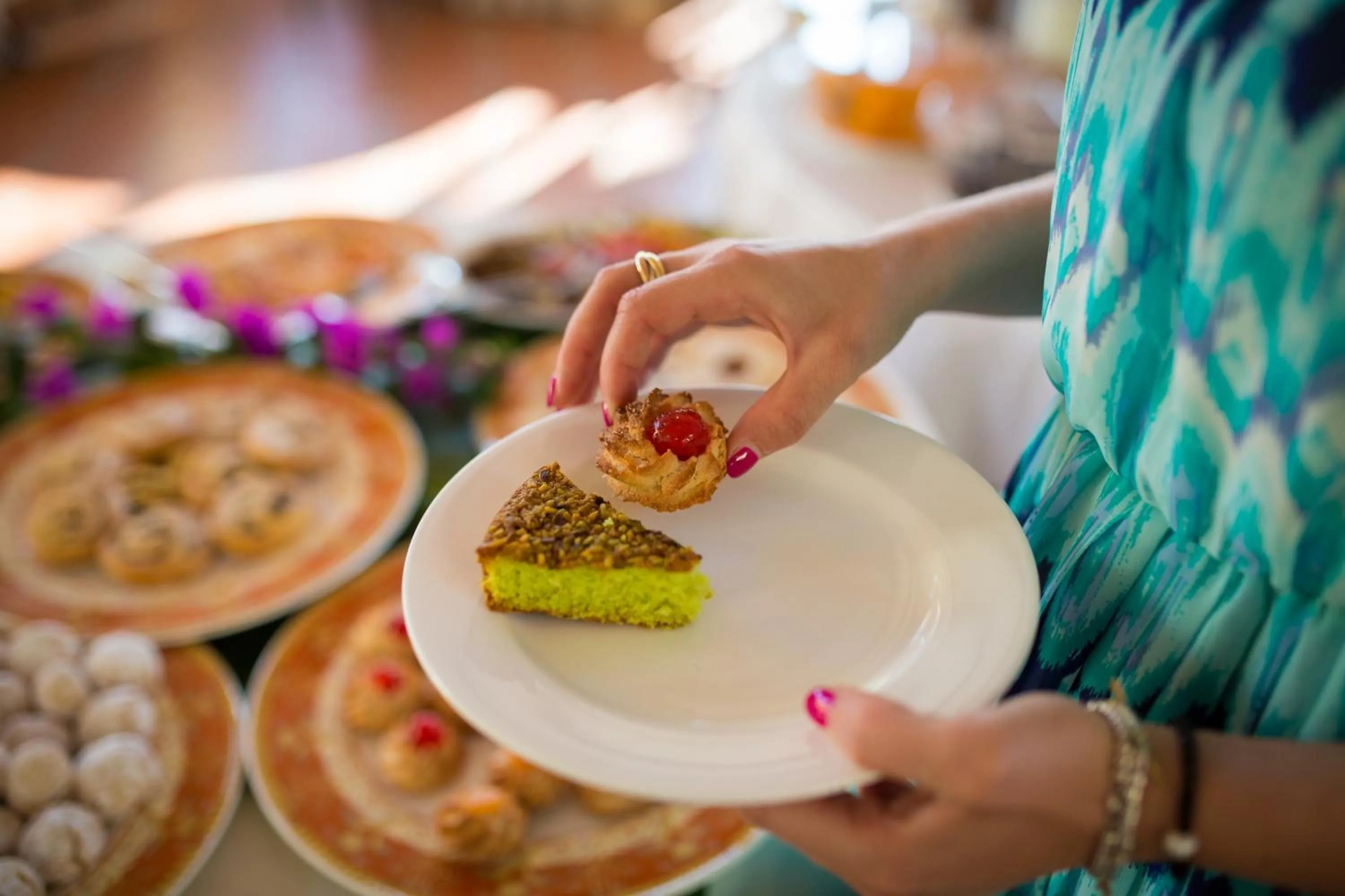 Buffet breakfast in Hotel Aktea
