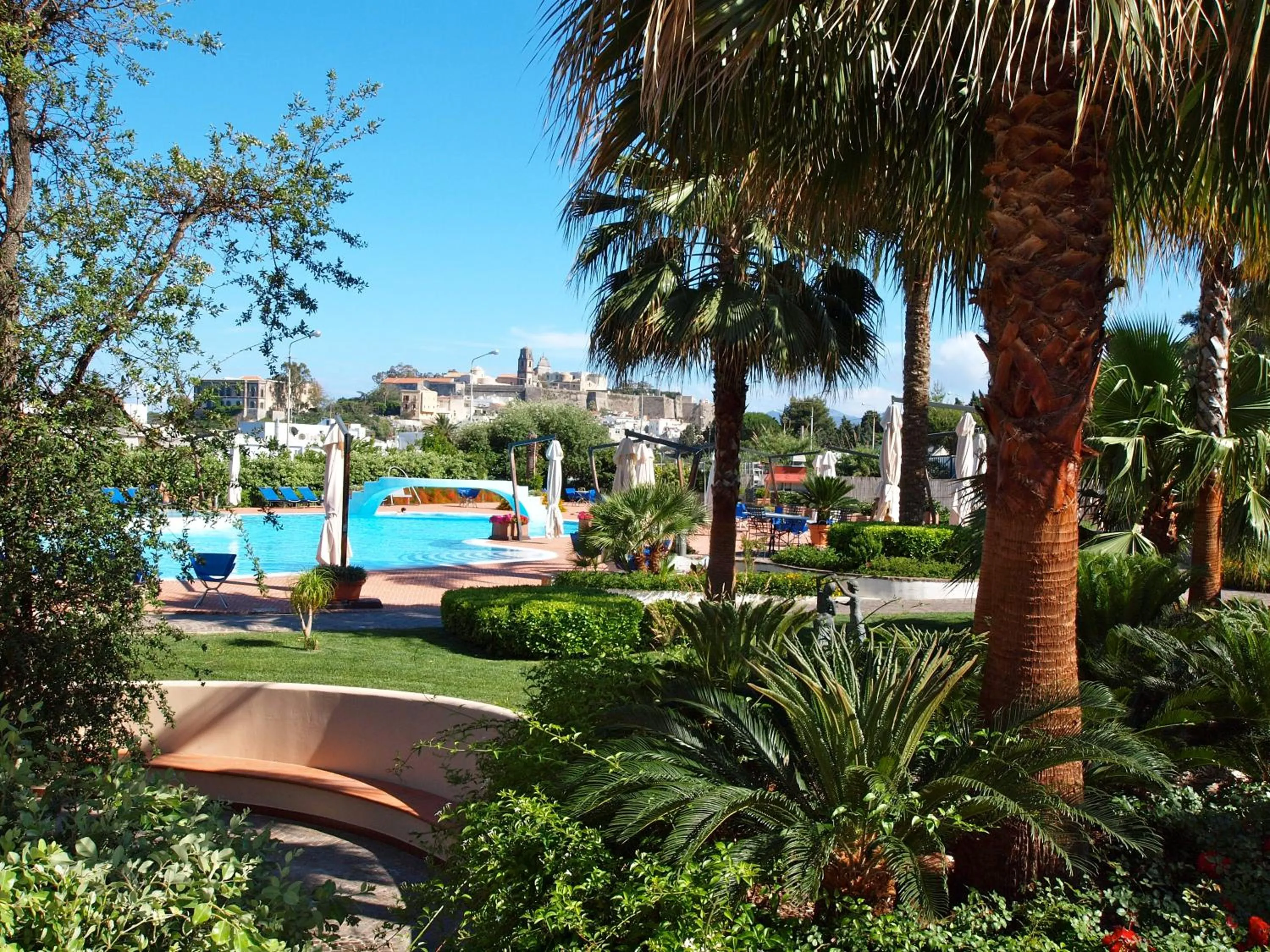 Garden in Hotel Aktea