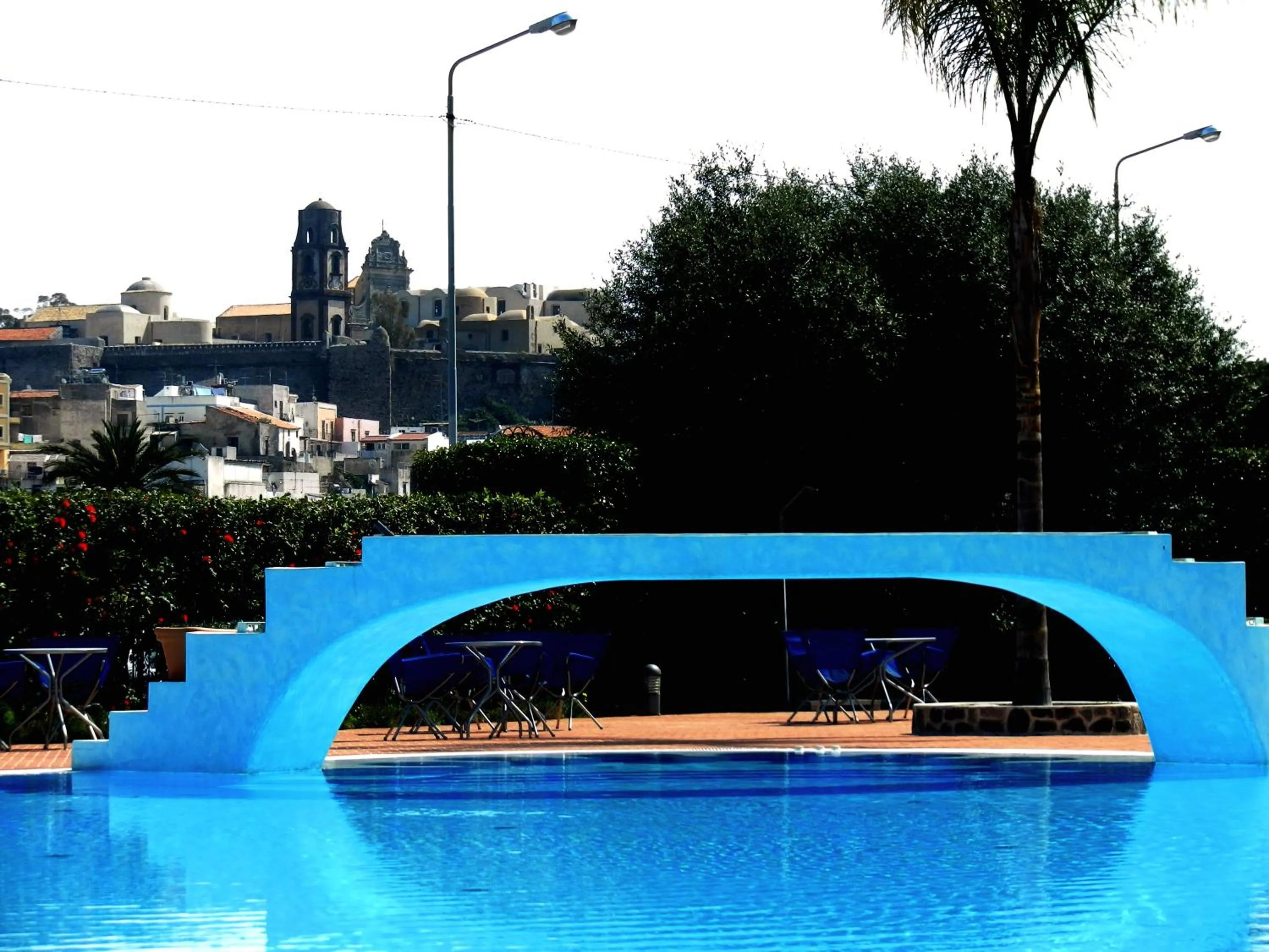 Swimming pool in Hotel Aktea