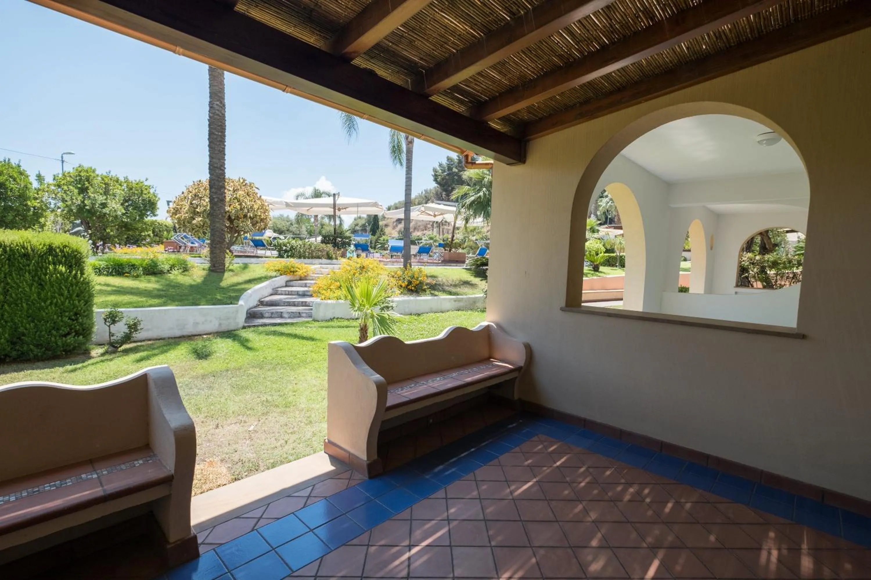 Balcony/Terrace in Hotel Aktea