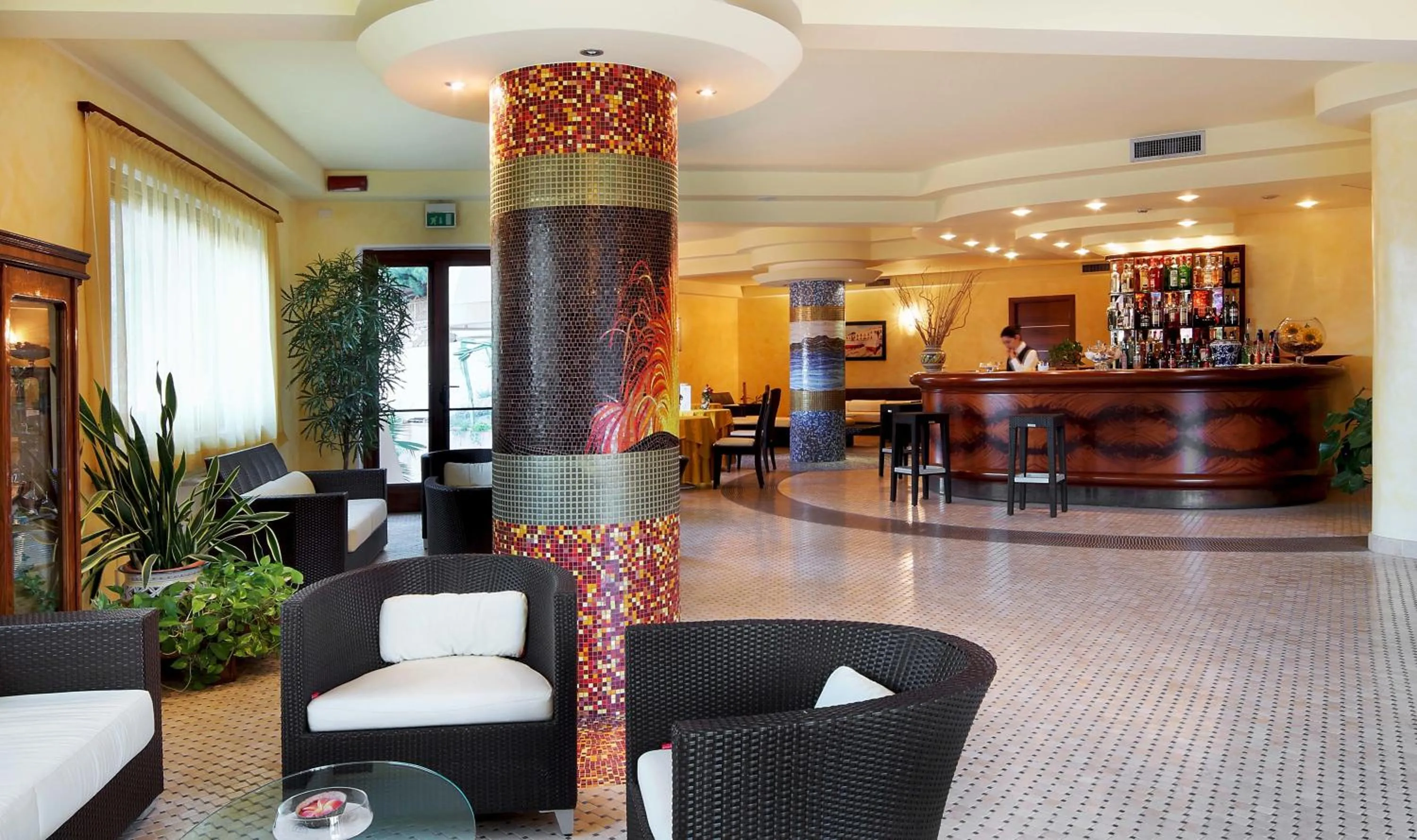 Lounge or bar in Hotel Aktea