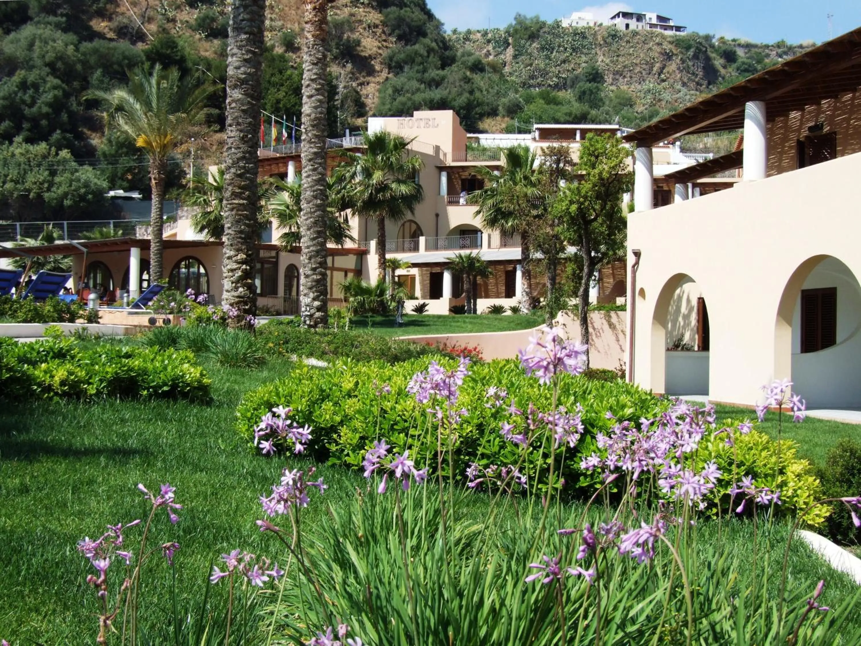 Garden in Hotel Aktea