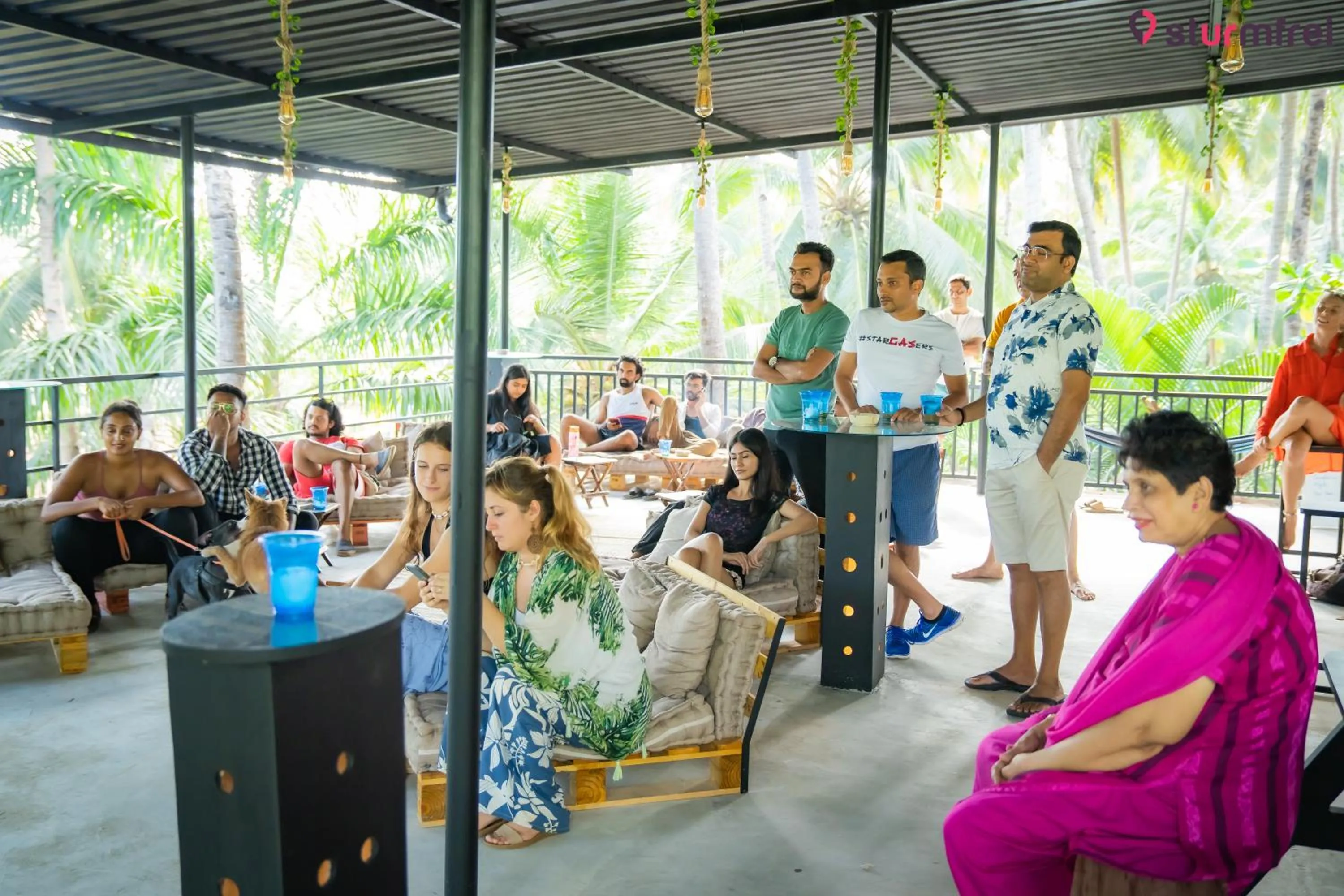 Evening entertainment in Jungle by sturmfrei Palolem