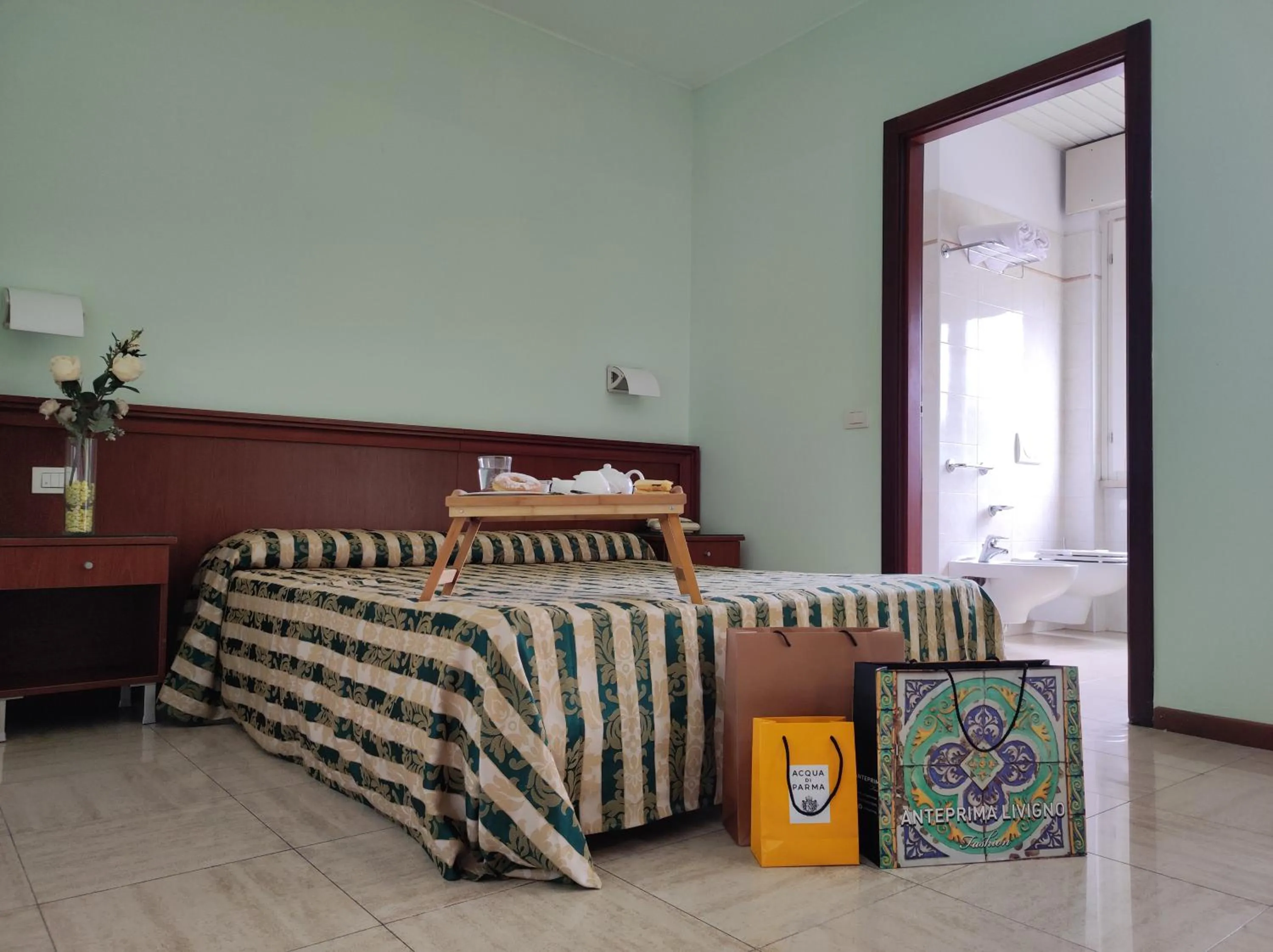 Bed in Hotel Industria