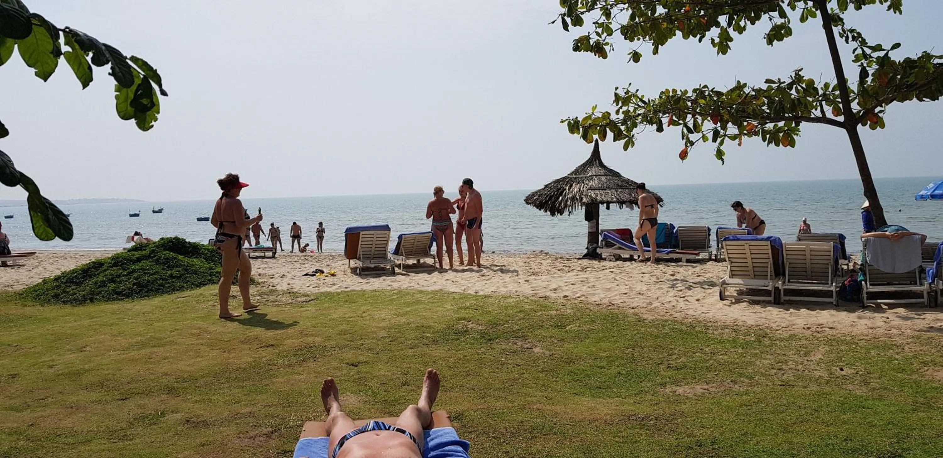 People in Sun & Sands Beach Hotel