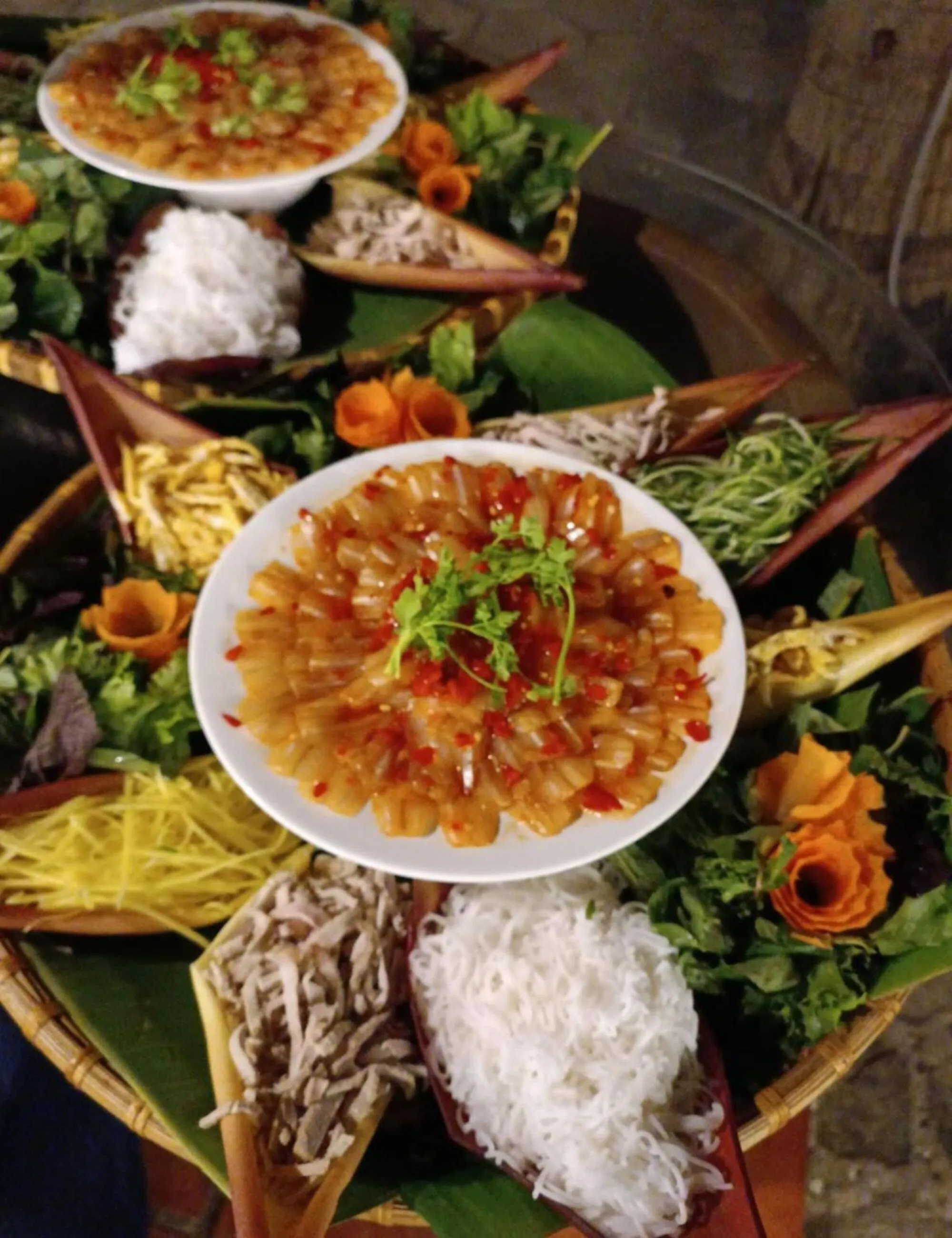 Food in Saigon Emerald Beach Resort