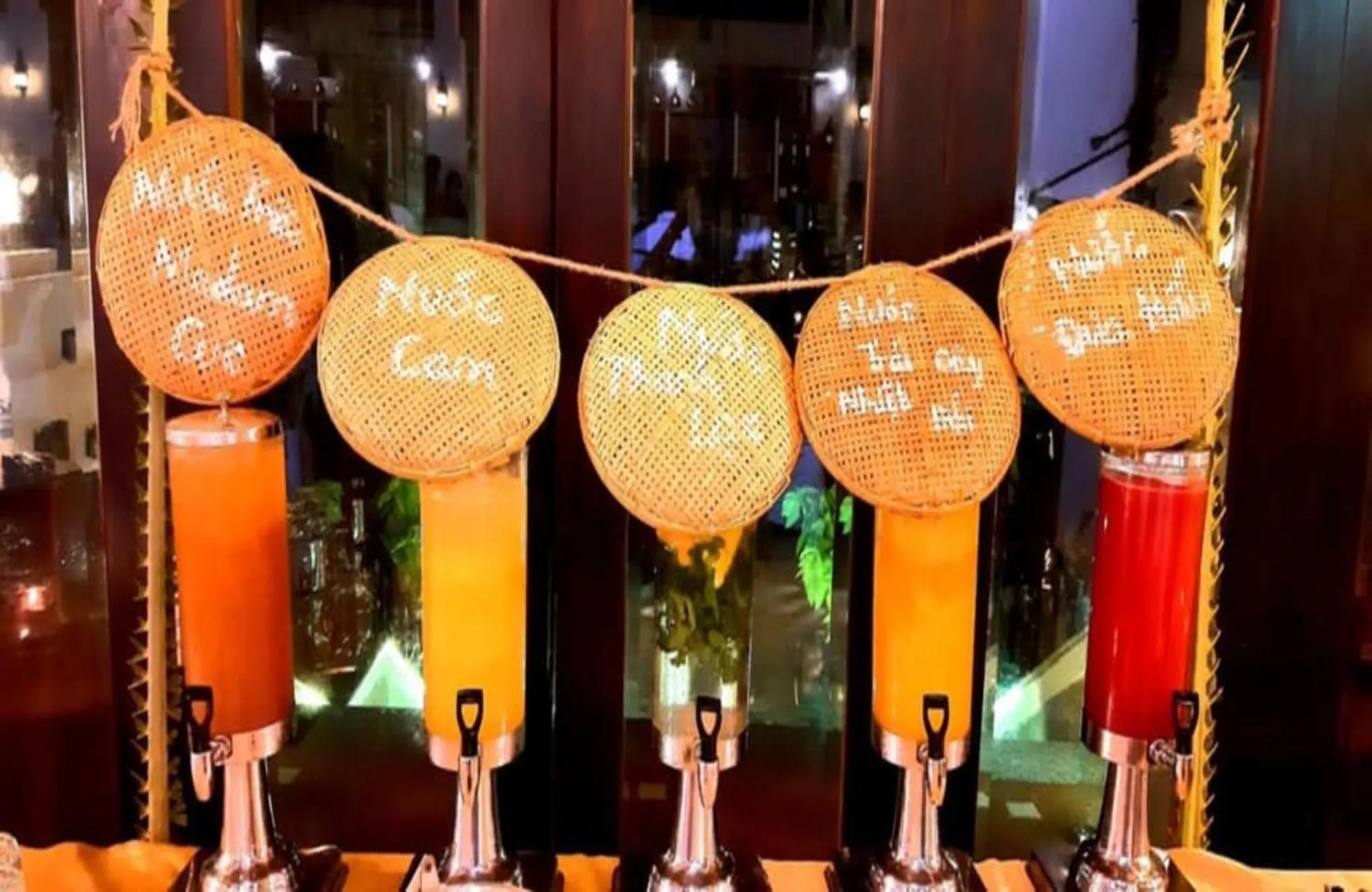 Drinks in Saigon Emerald Beach Resort