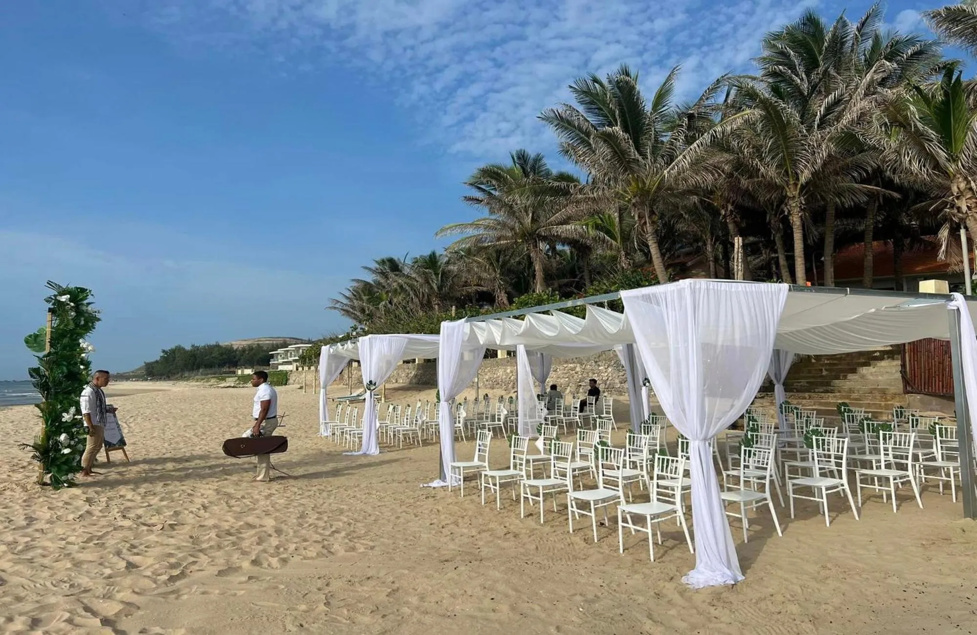 Beach in Saigon Emerald Beach Resort