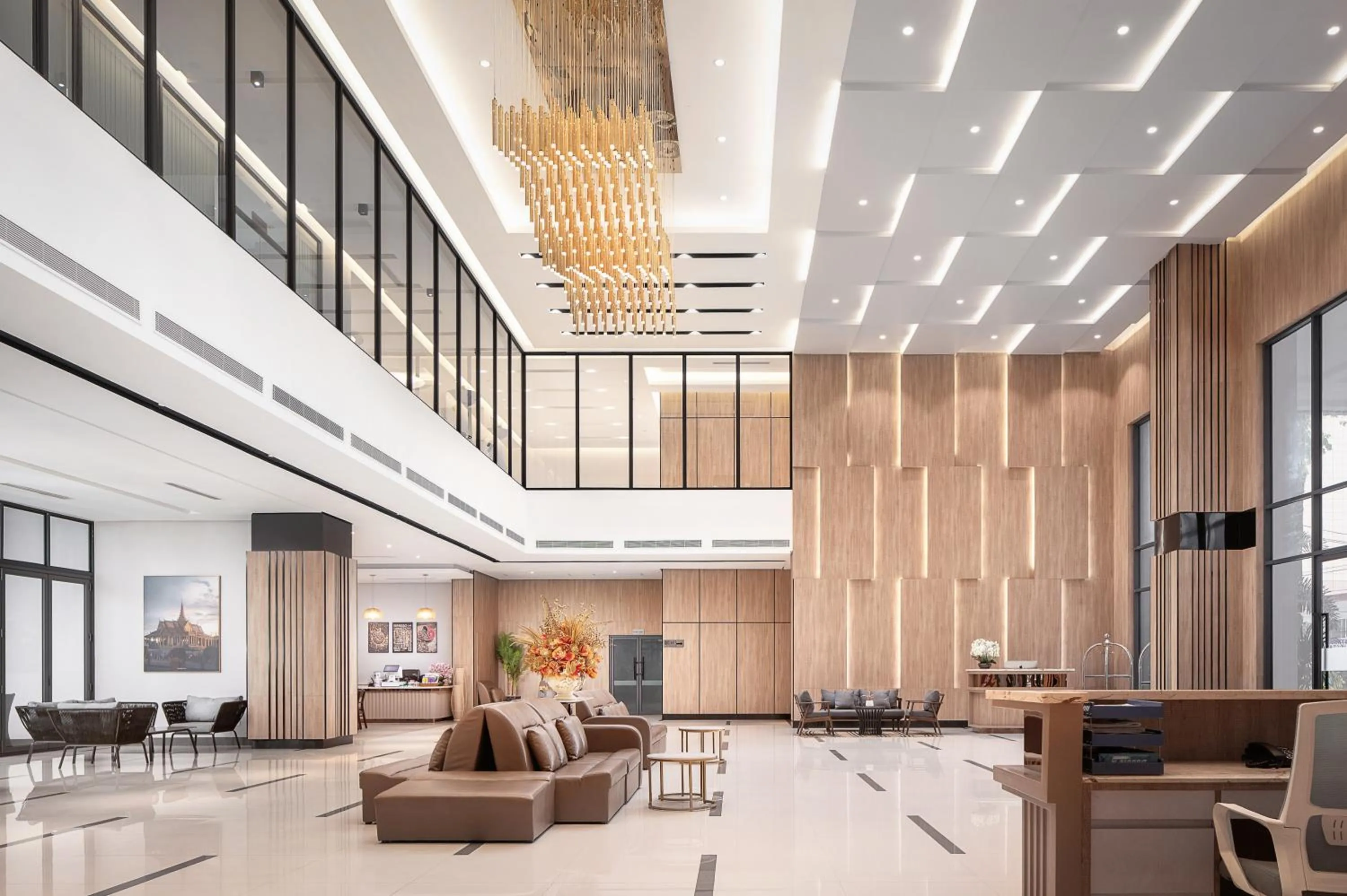 Lobby or reception in RIVA Hotel SHV