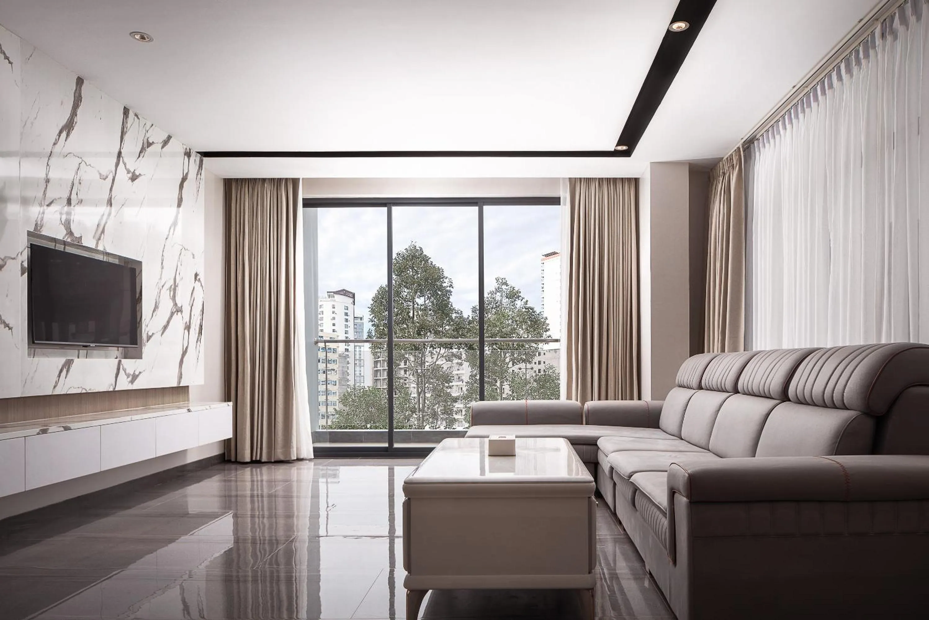 Living room in RIVA Hotel SHV