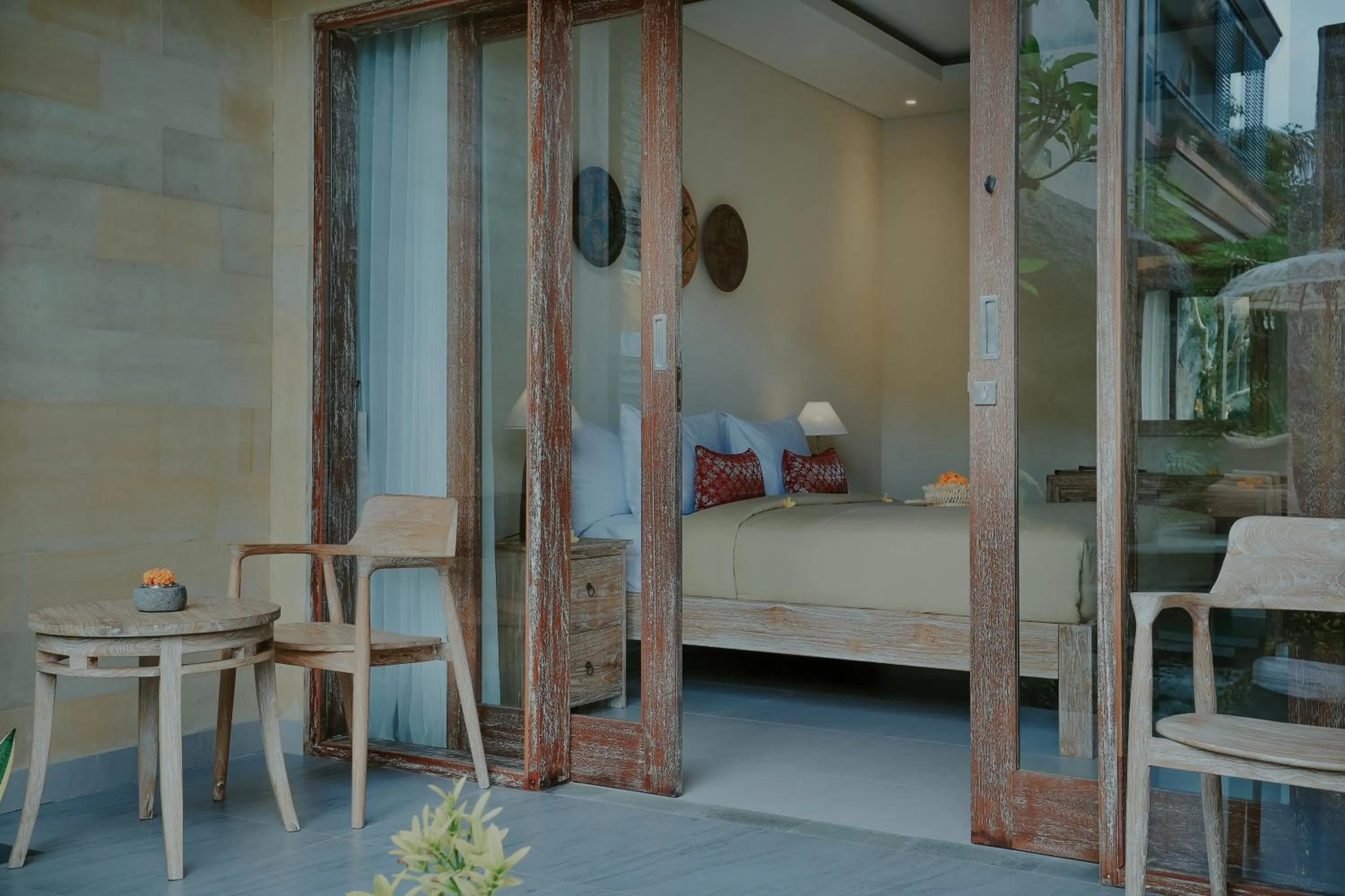 Balcony/Terrace, Bed in LASTANA SUITE UBUD