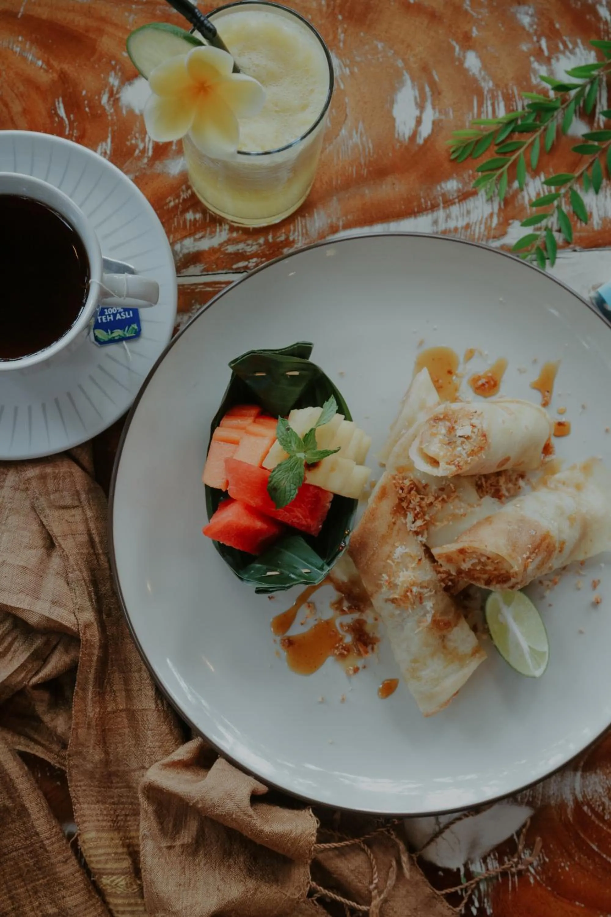 Breakfast in LASTANA SUITE UBUD