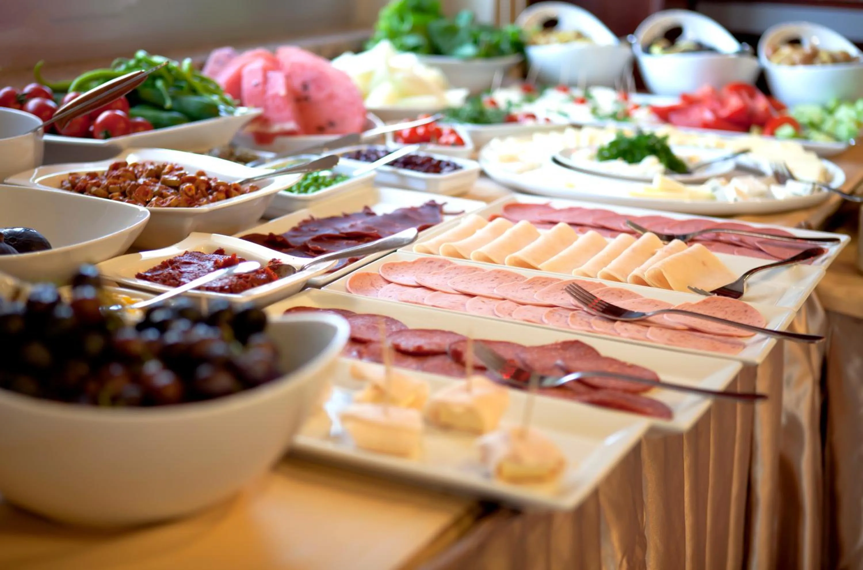 Buffet breakfast in Sefa Hotel 2 Çorlu