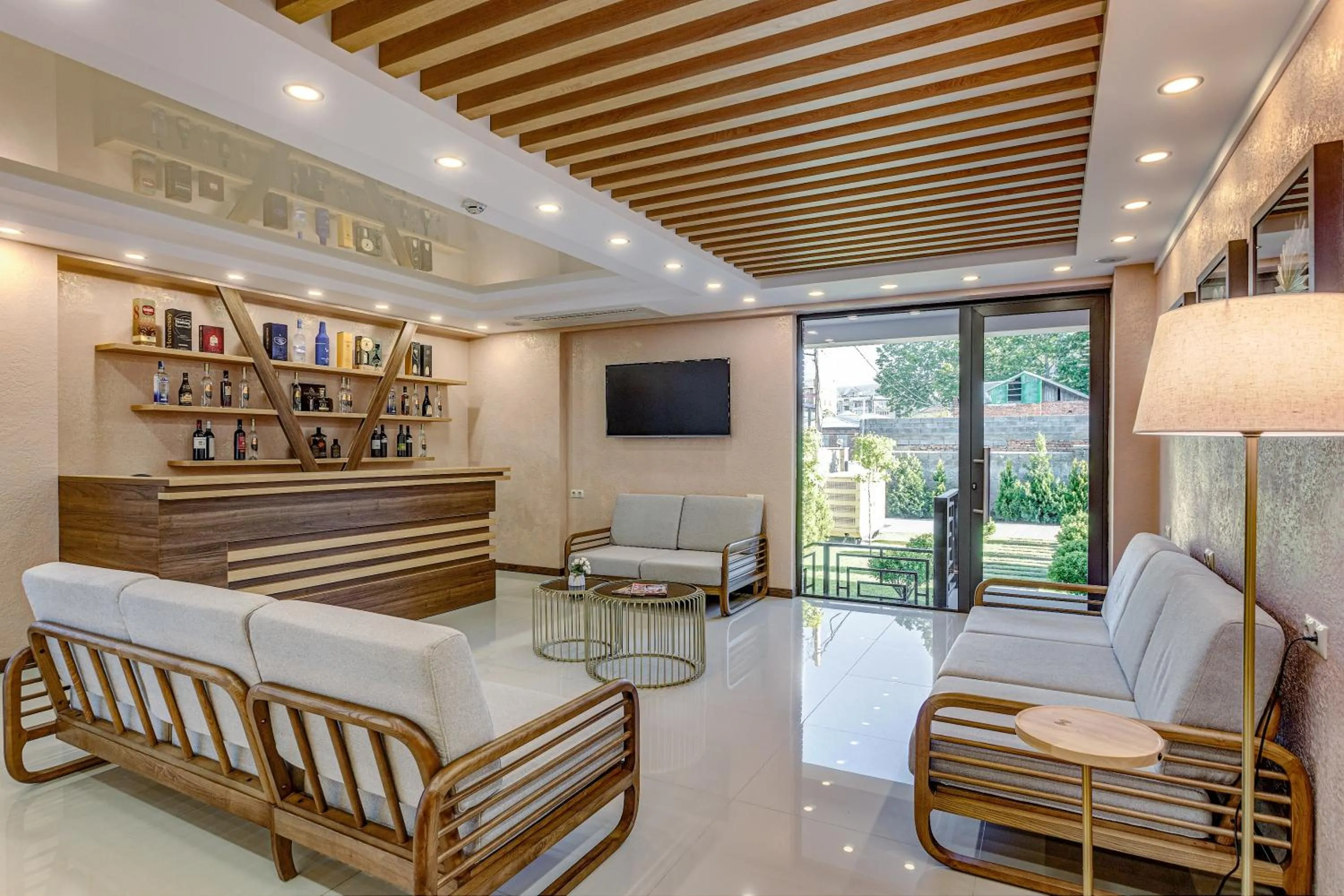 Living room in Vinum Hotel