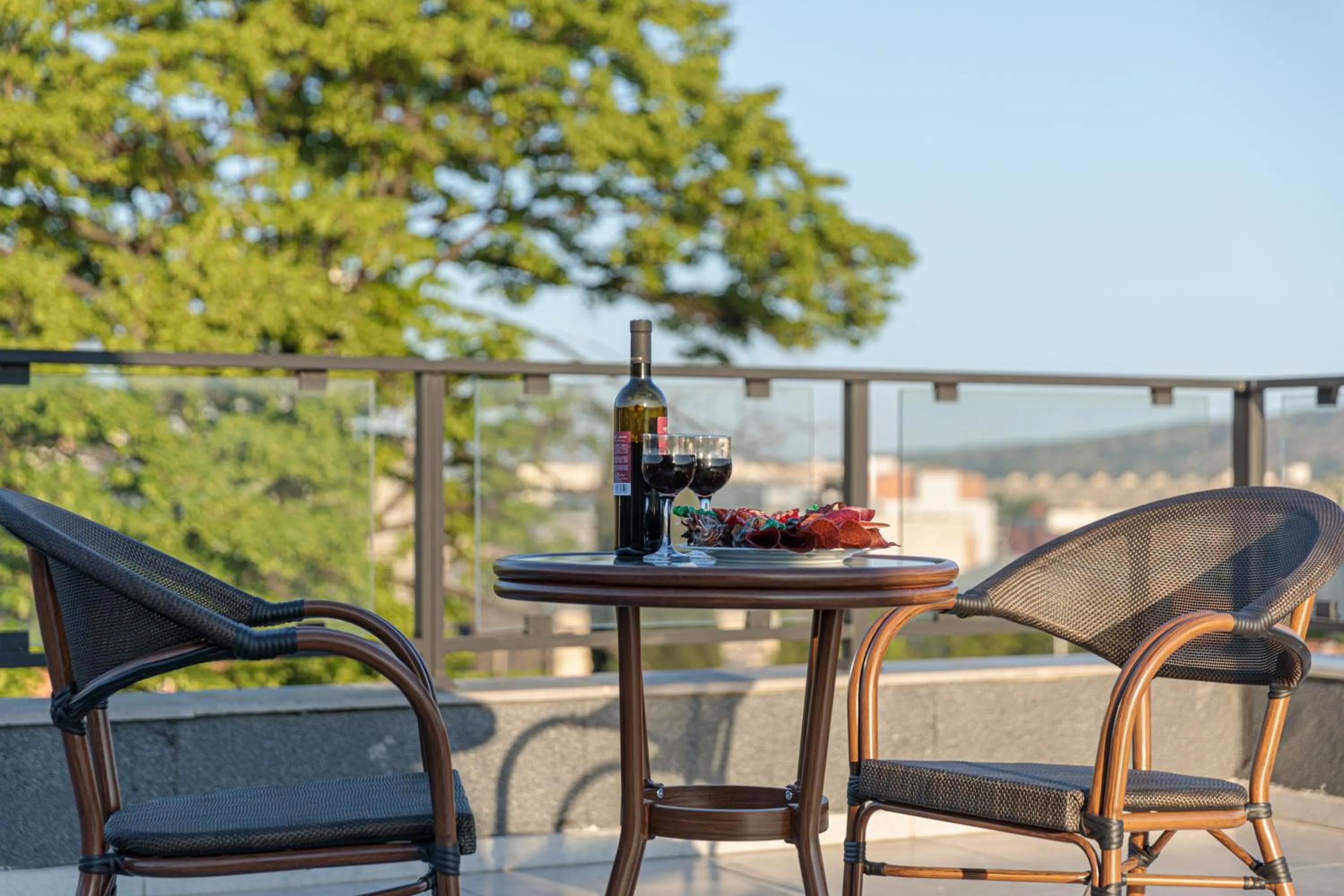 Balcony/Terrace in Vinum Hotel