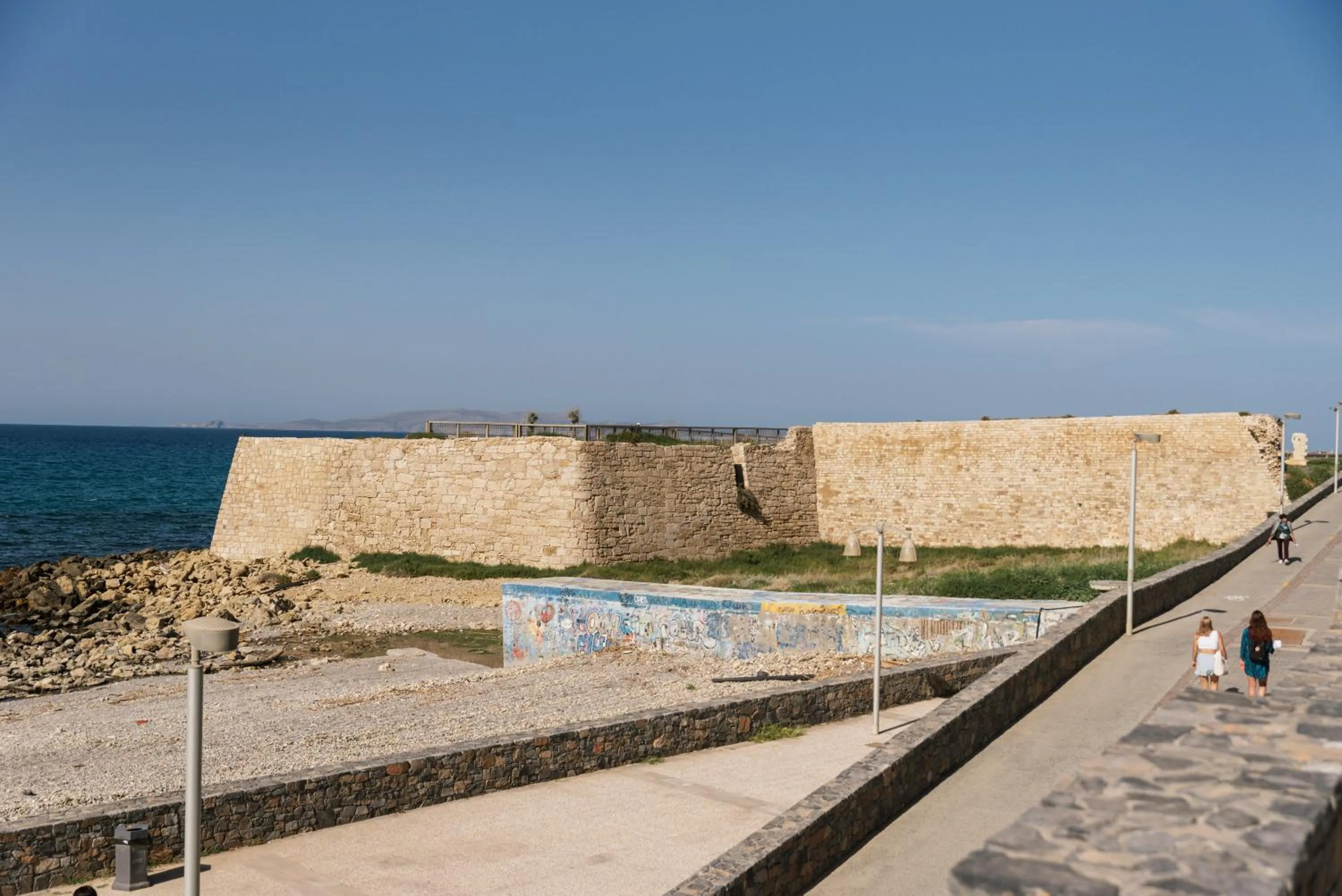 Beach in Alcyone Studios and Apartments