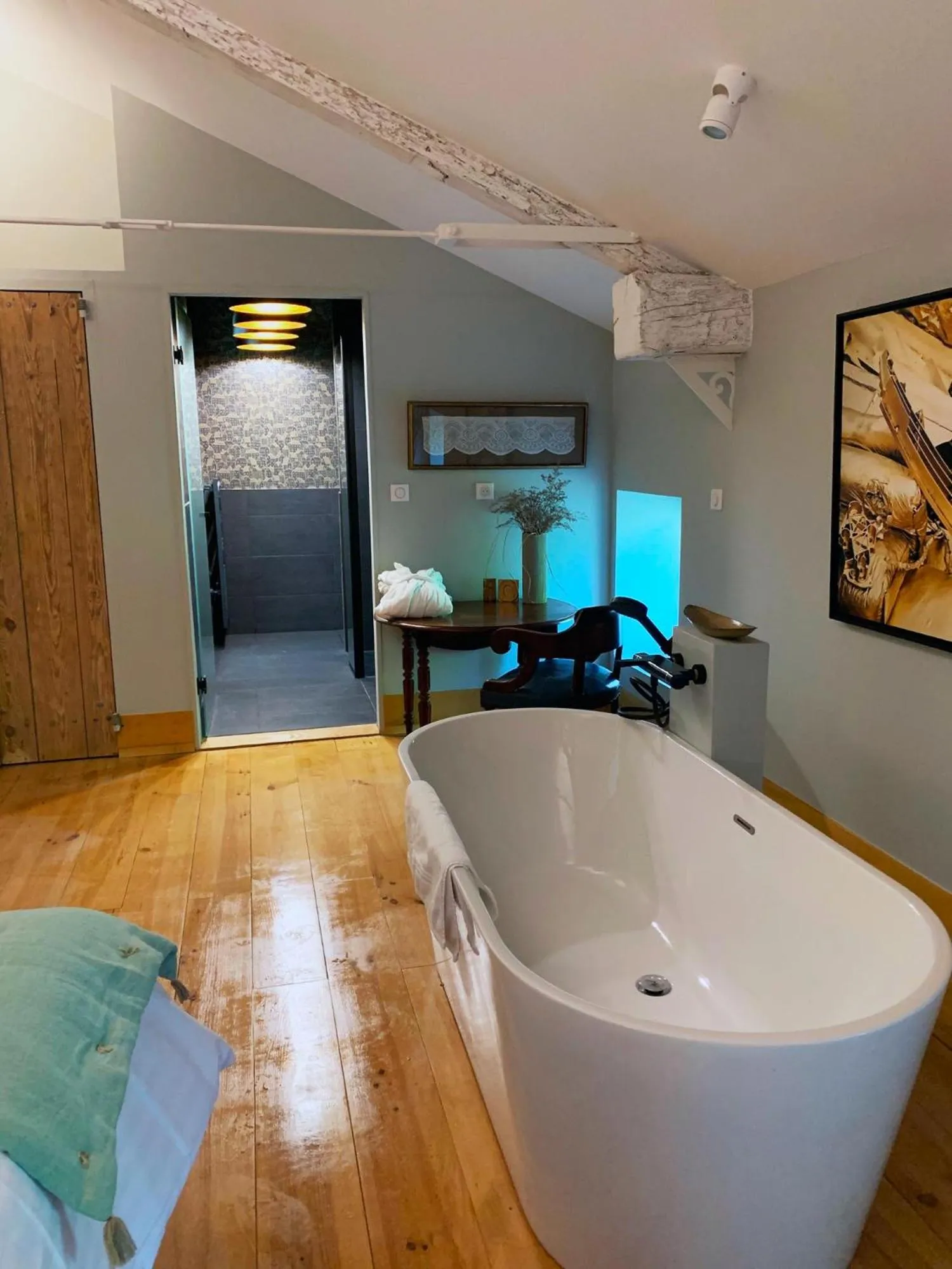 Bathroom in Château Fleur D'Aya