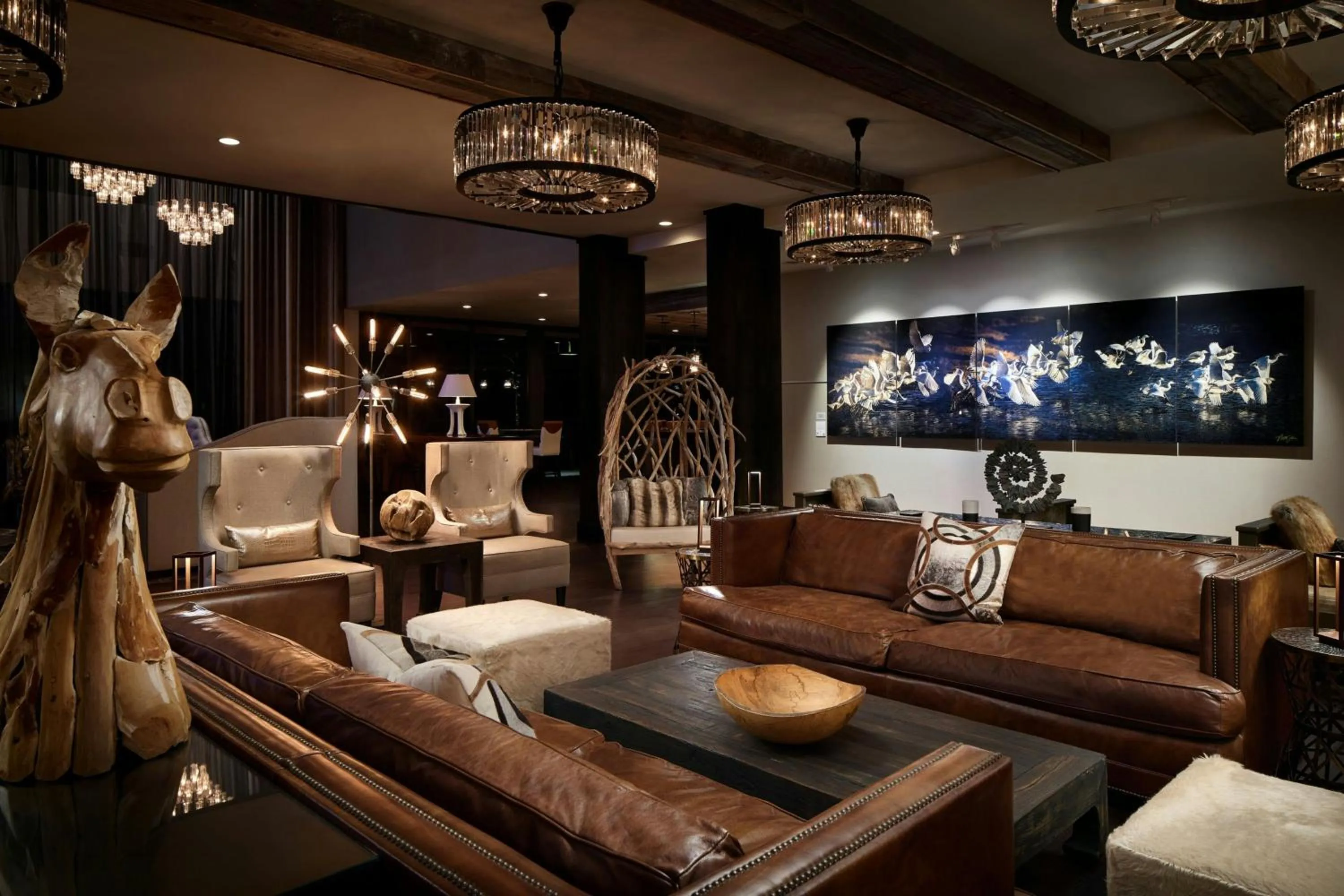 Lobby or reception in Andell Inn