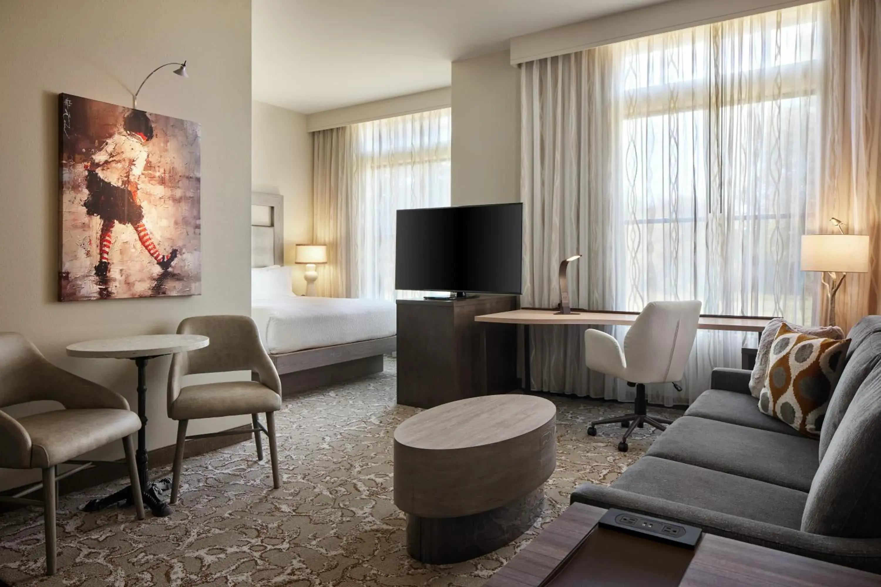 King Studio with Sofa Bed - Hearing Accessible in Andell Inn King Studio with Sofa Bed - Hearing Accessible in Andell Inn