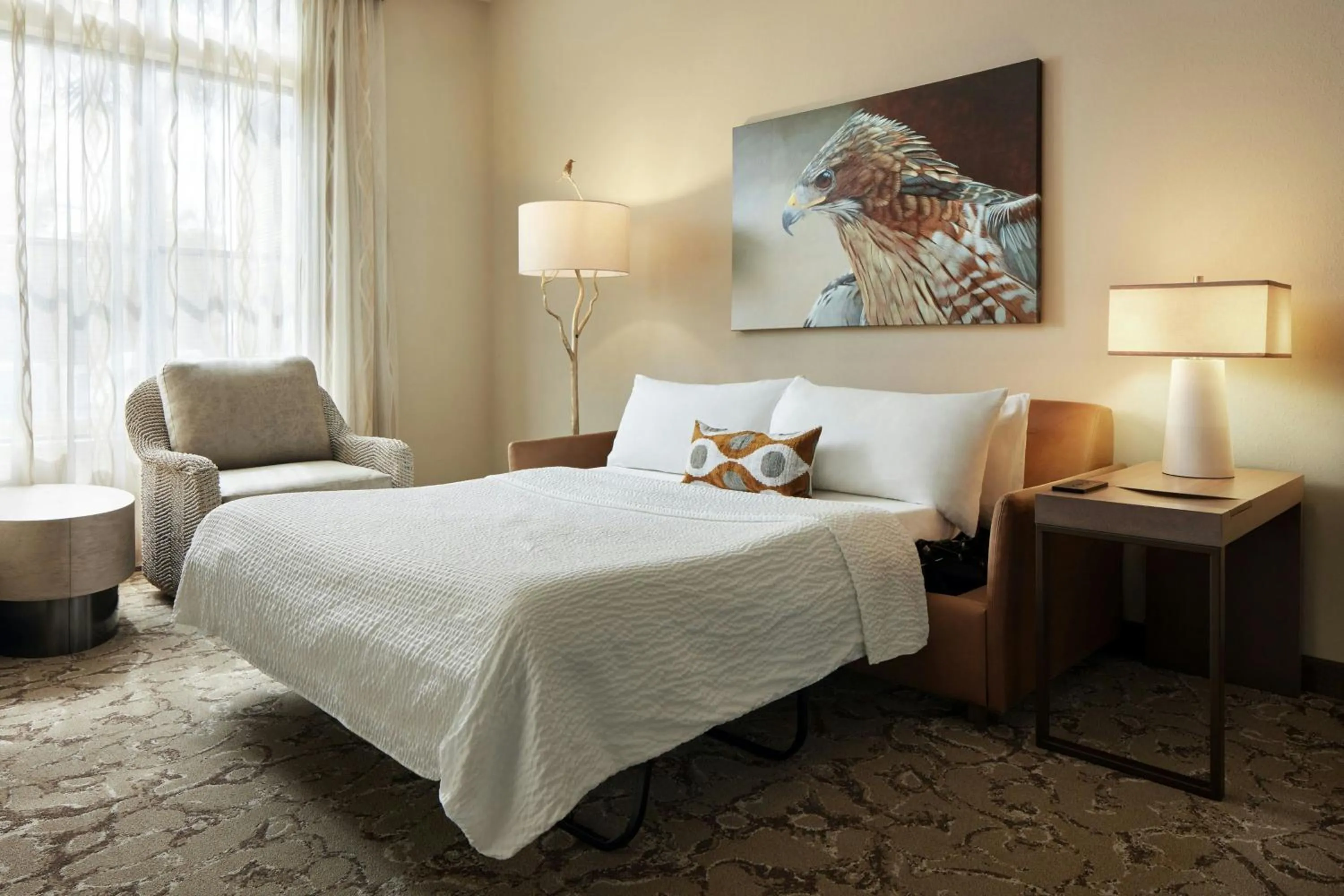 Bedroom, Bed in Andell Inn