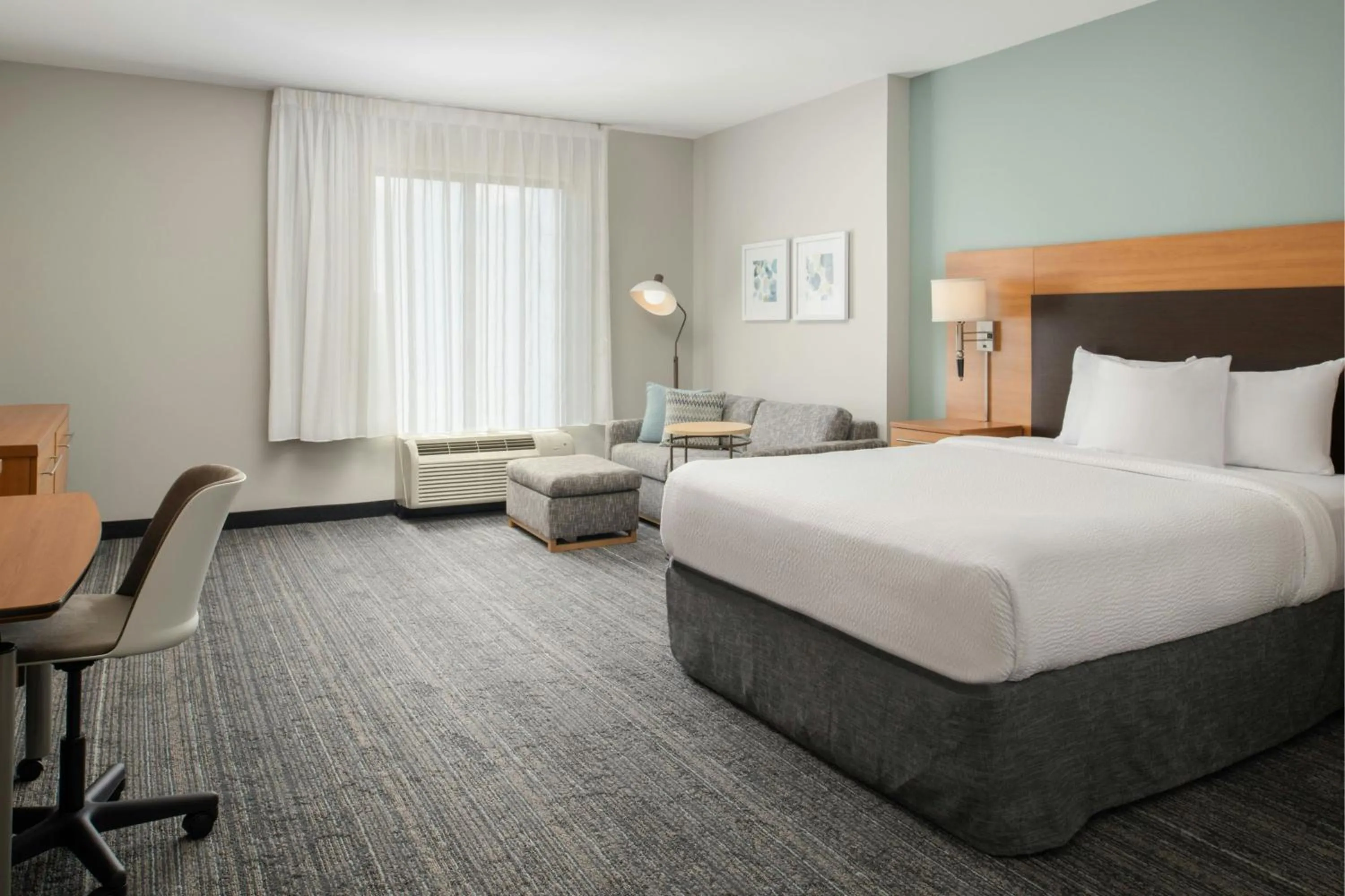 Photo of the whole room, Bed in TownePlace Suites by Marriott Jackson Ridgeland/The Township at Colony Park