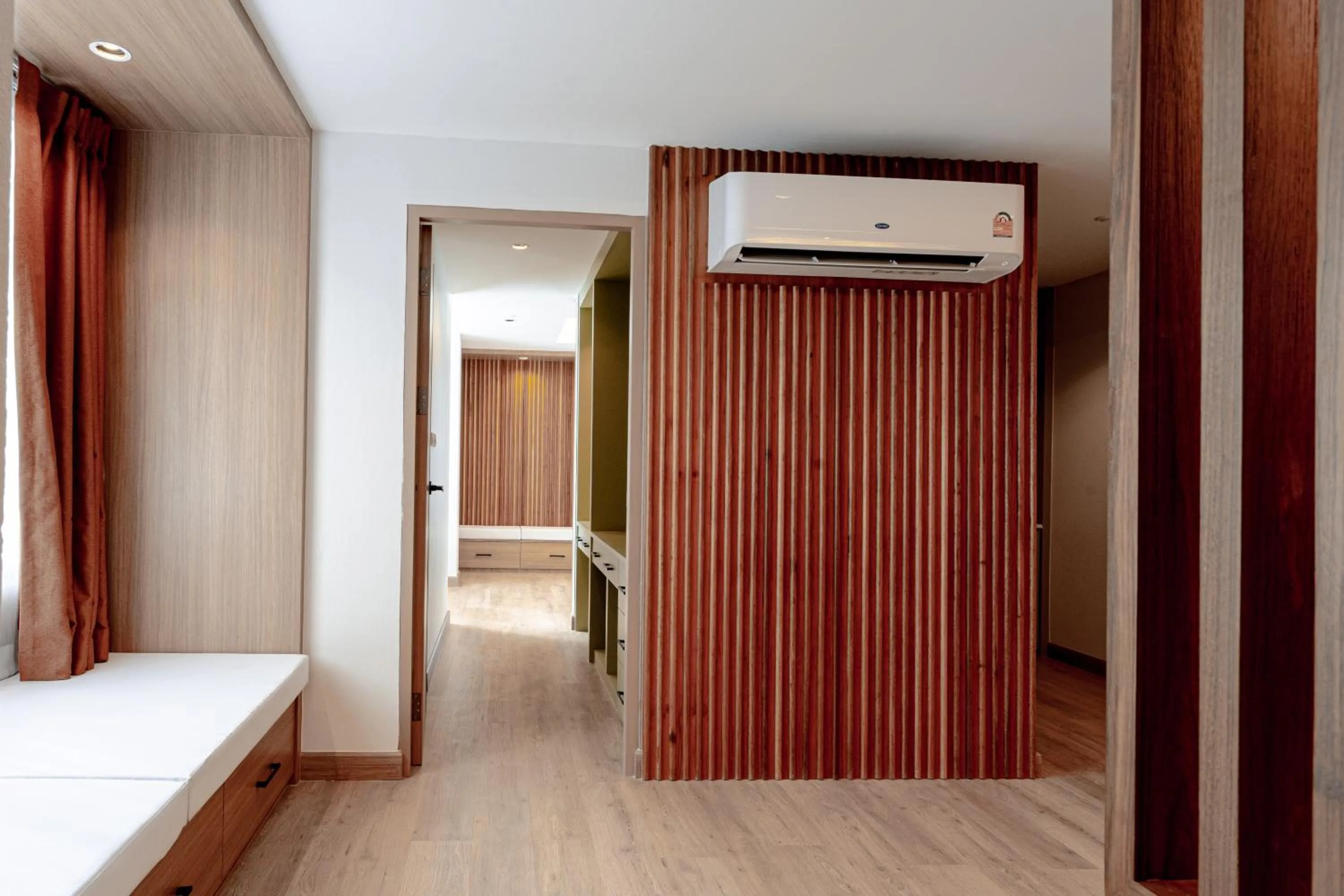 Photo of the whole room, Bed in Nakornping Boutique Hotel