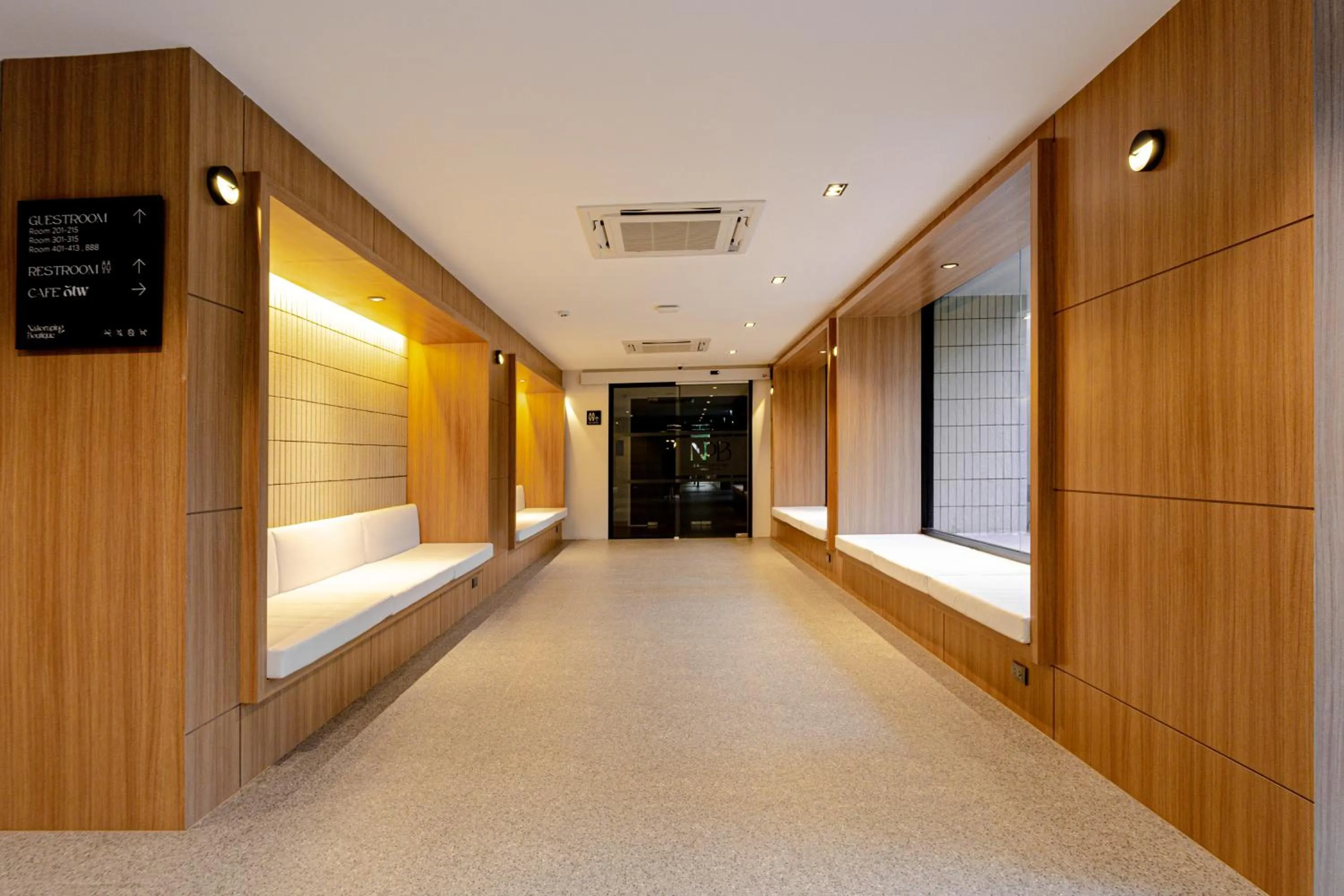 Seating area in Nakornping Boutique Hotel