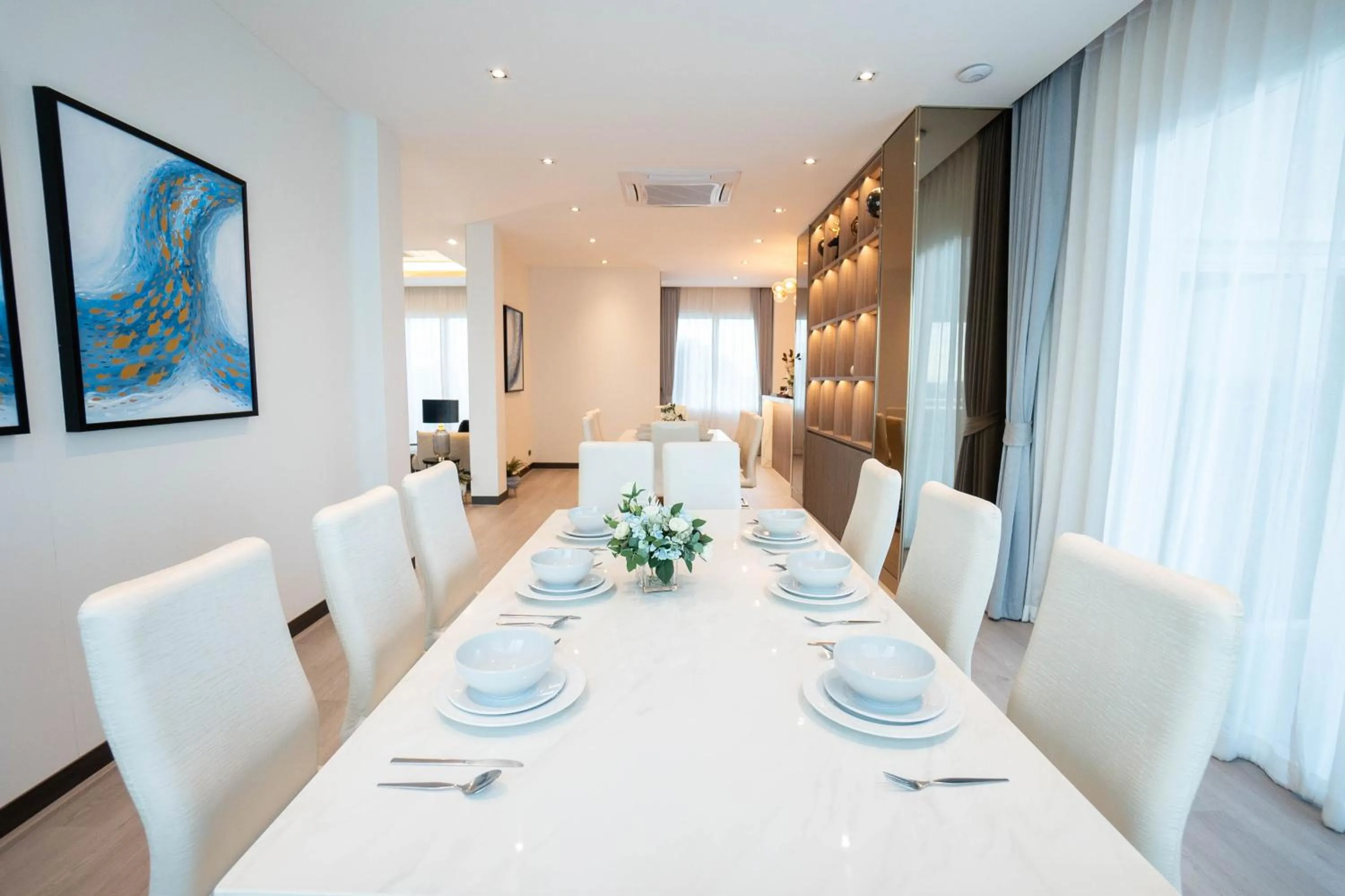 Dining area in Nakornping Boutique Hotel