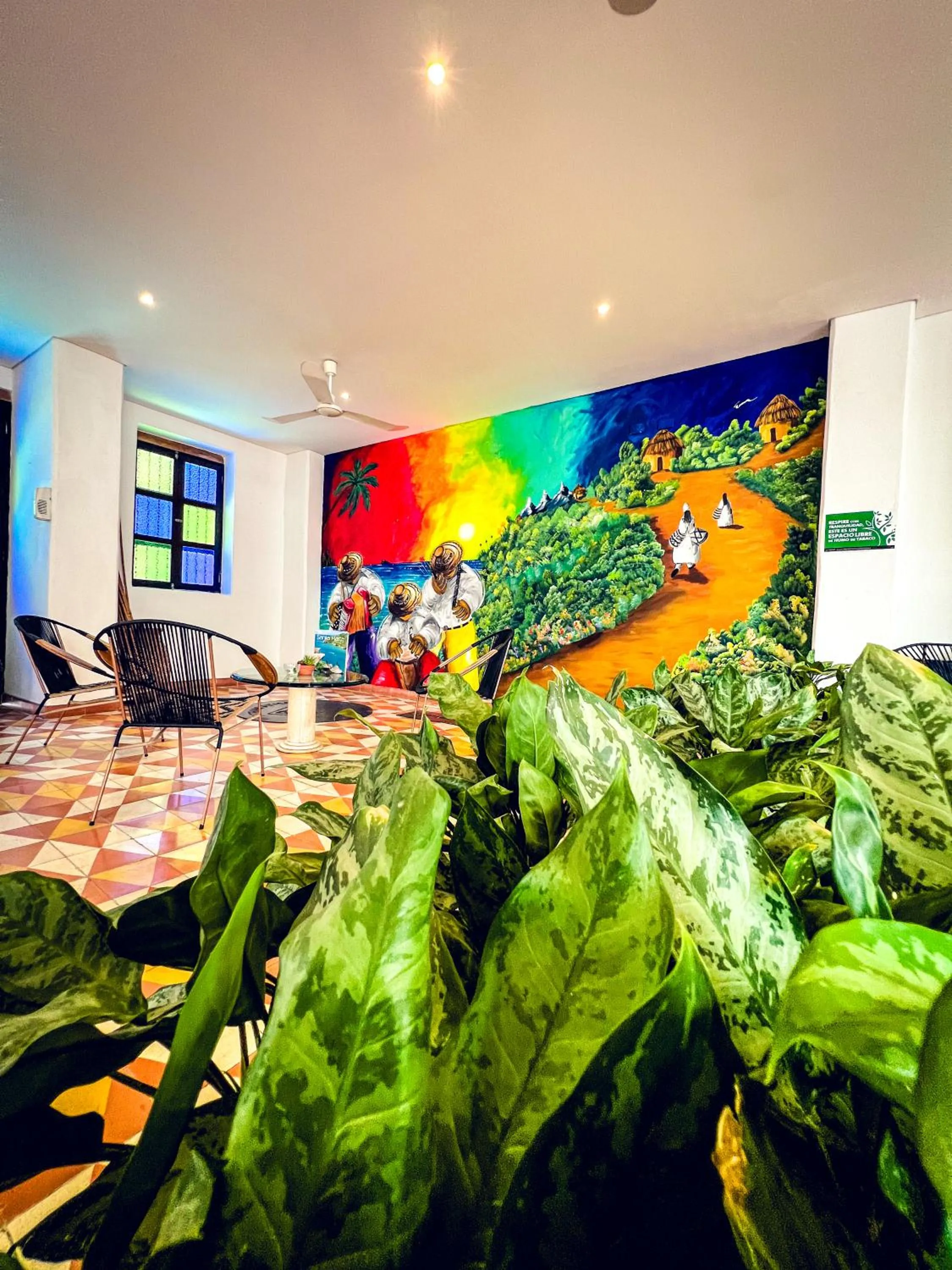 Living room in Hotel Santa Marta by MIJ