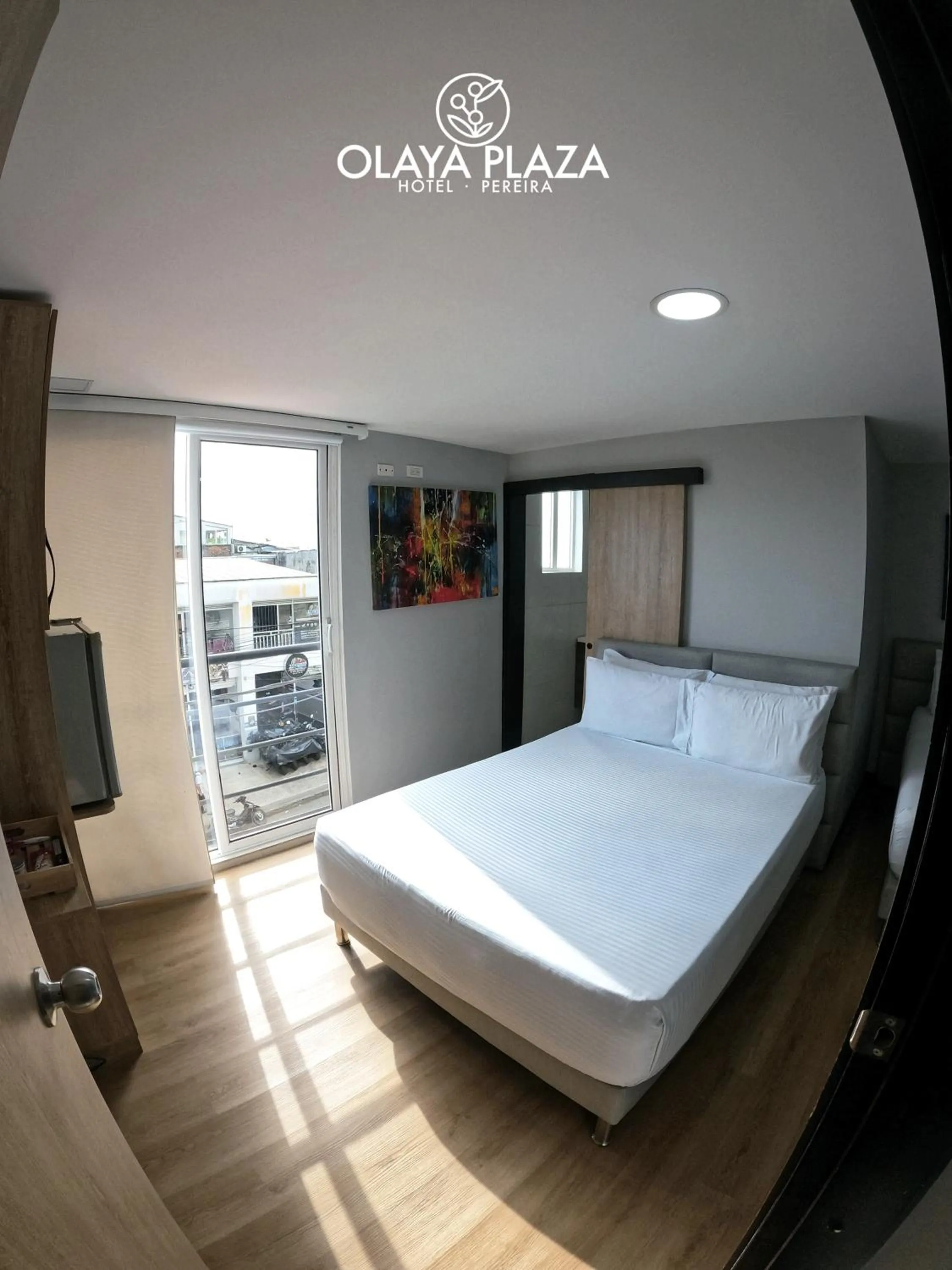 Bed in Hotel Olaya Plaza