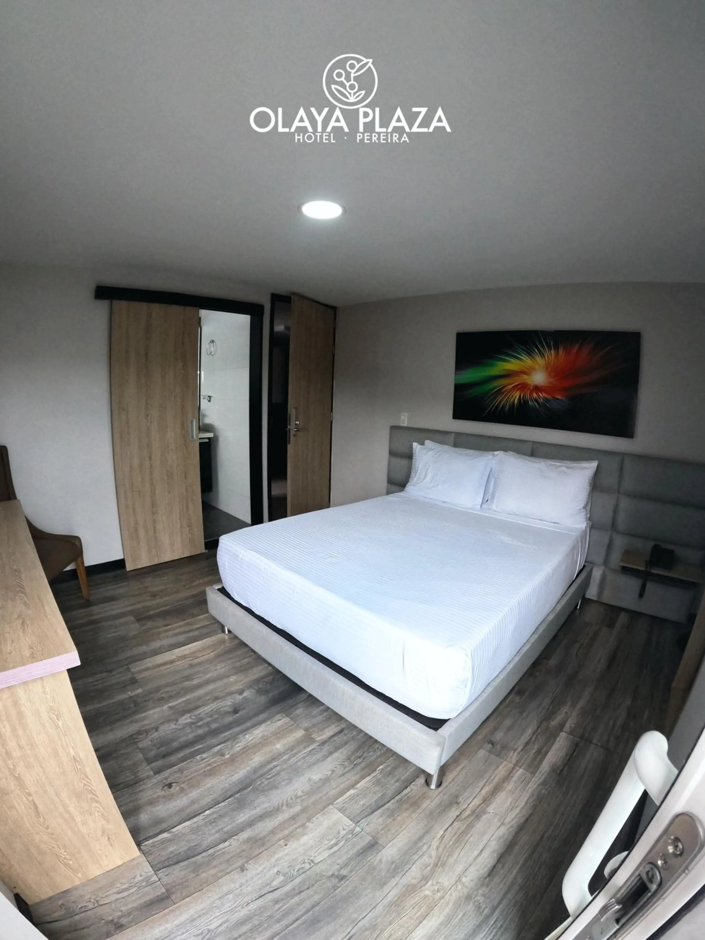 Bed in Hotel Olaya Plaza
