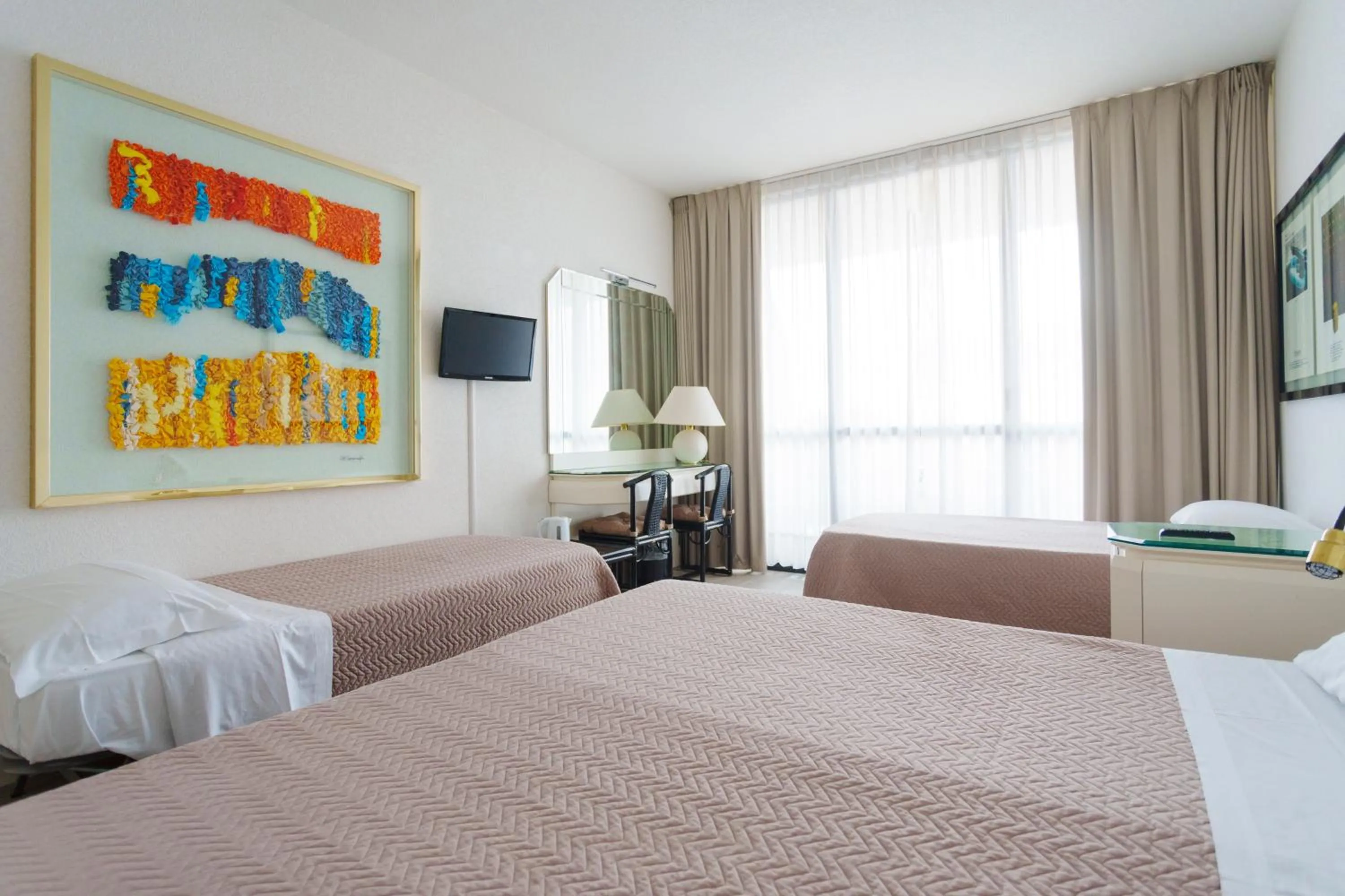 Bed in Grand Hotel Pianeta Maratea Resort