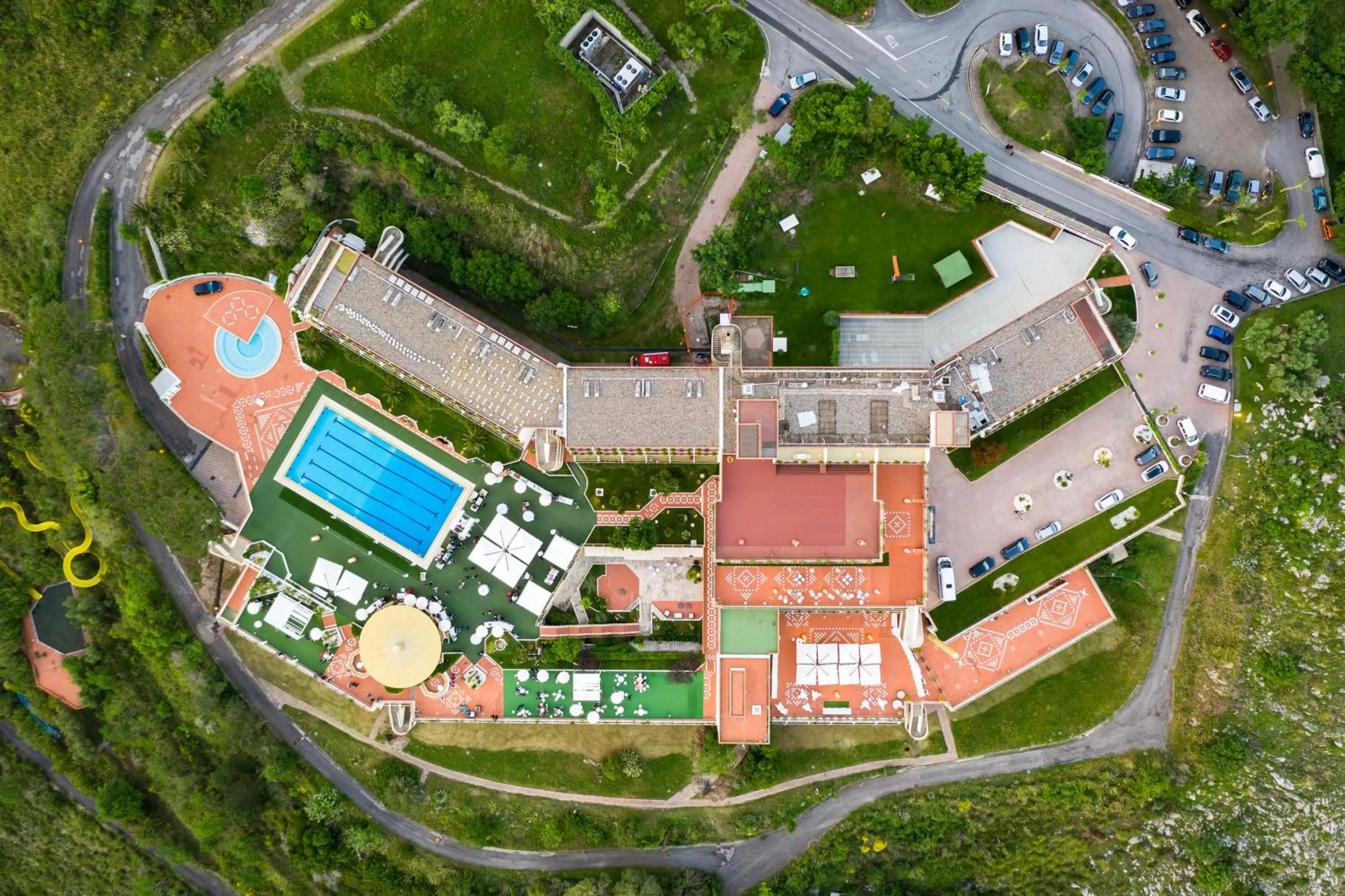 Bird's eye view in Grand Hotel Pianeta Maratea Resort