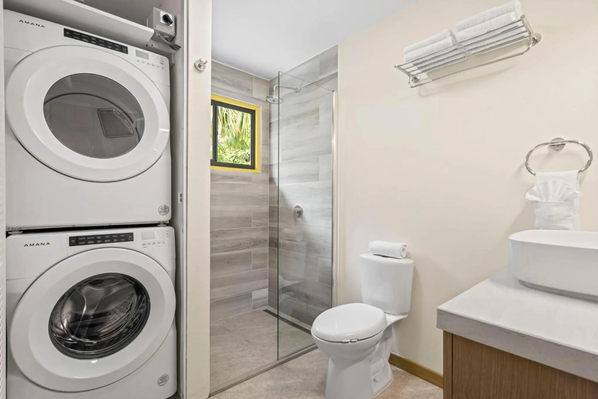 Shower in Bubali Bliss Studios & Villas