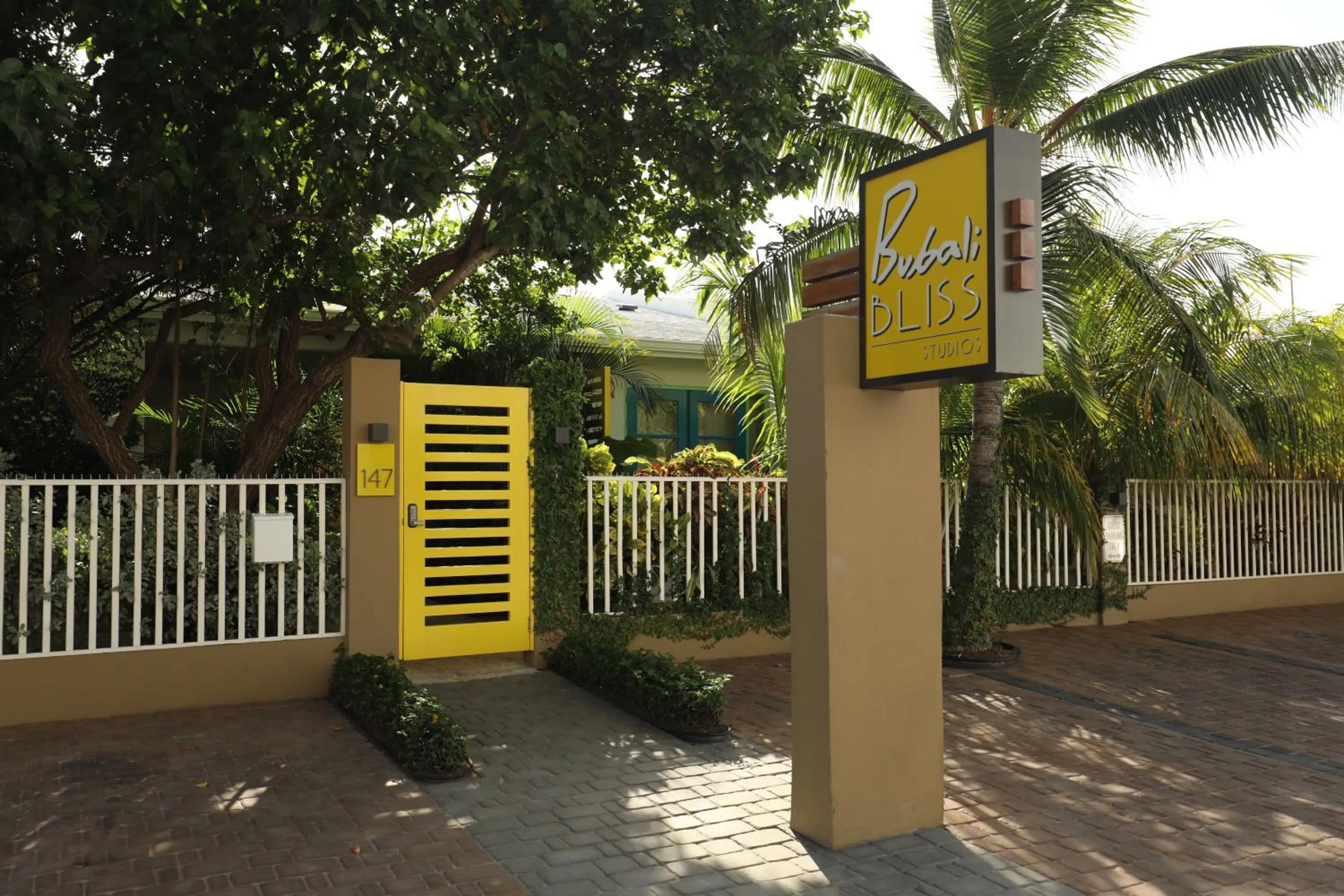 Facade/entrance in Bubali Bliss Studios & Villas