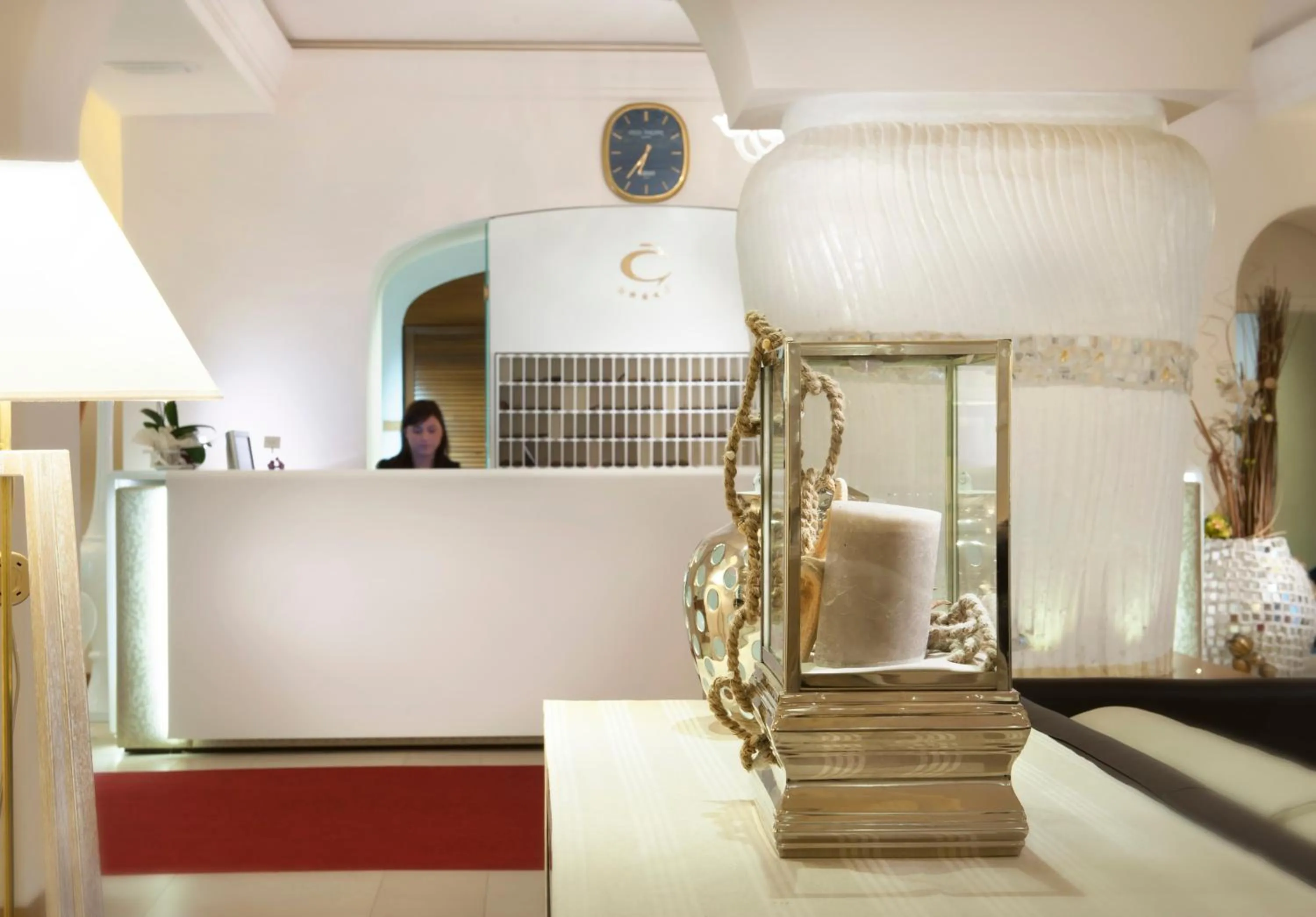 Lobby or reception in Hotel Corallo