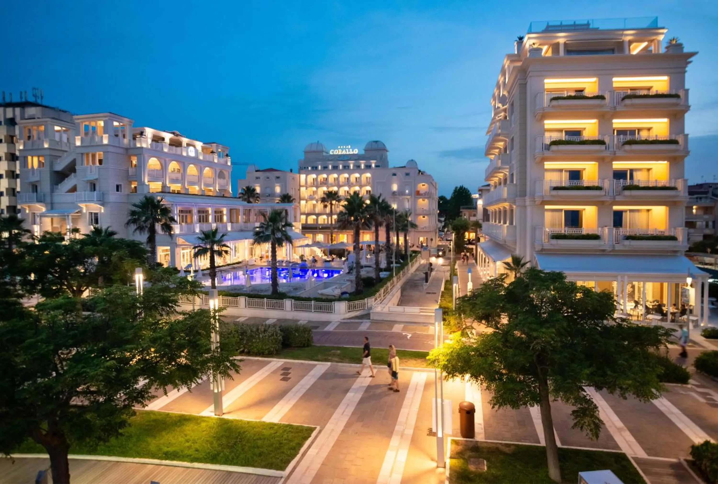 Property building in Hotel Corallo