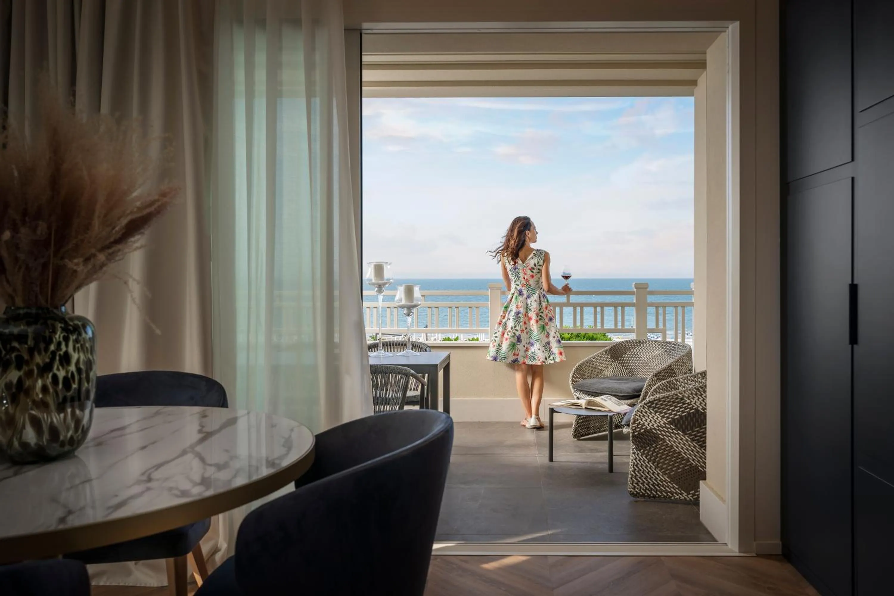 Natural landscape in Hotel Corallo