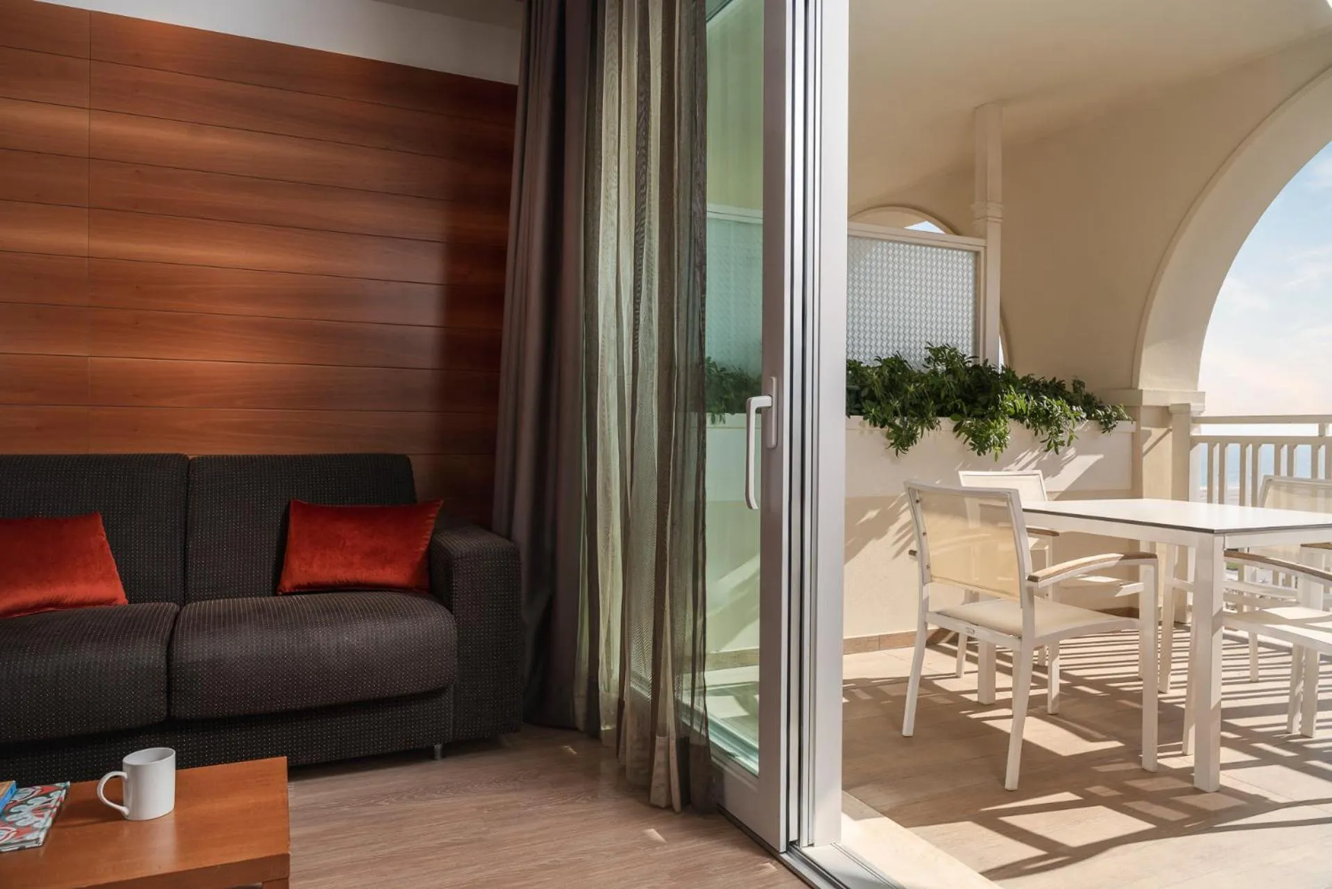 Balcony/Terrace in Hotel Corallo