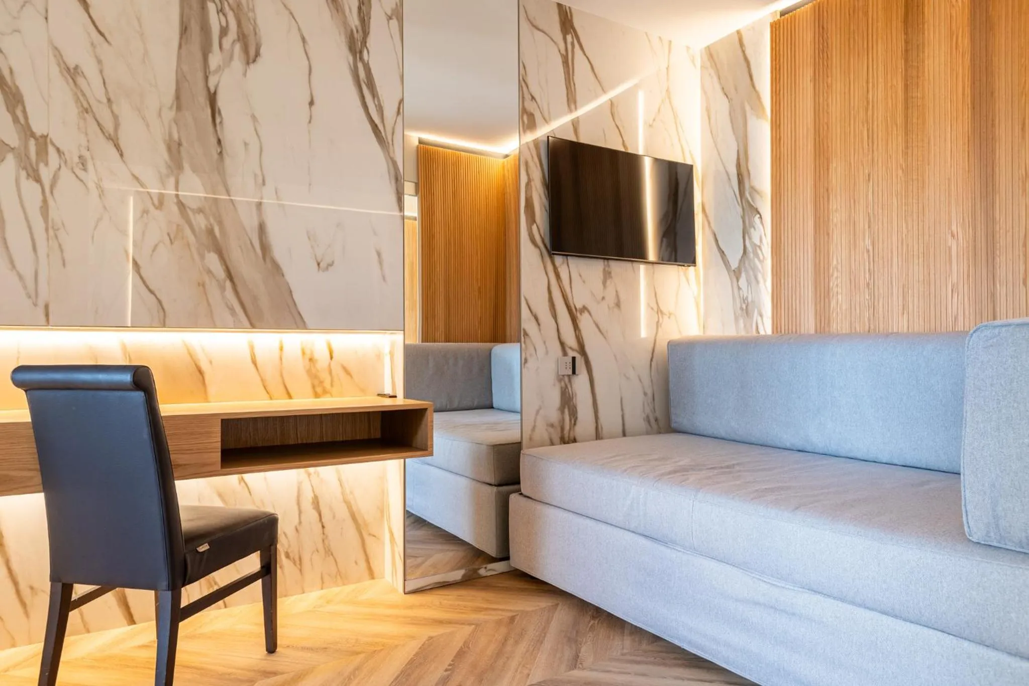 Living room in Hotel Corallo