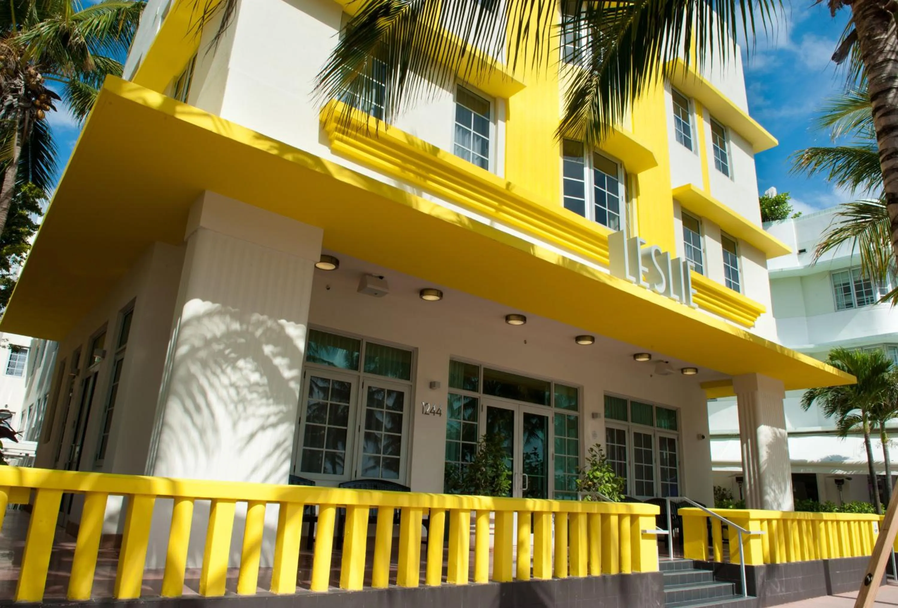 Property building in Leslie Hotel Ocean Drive