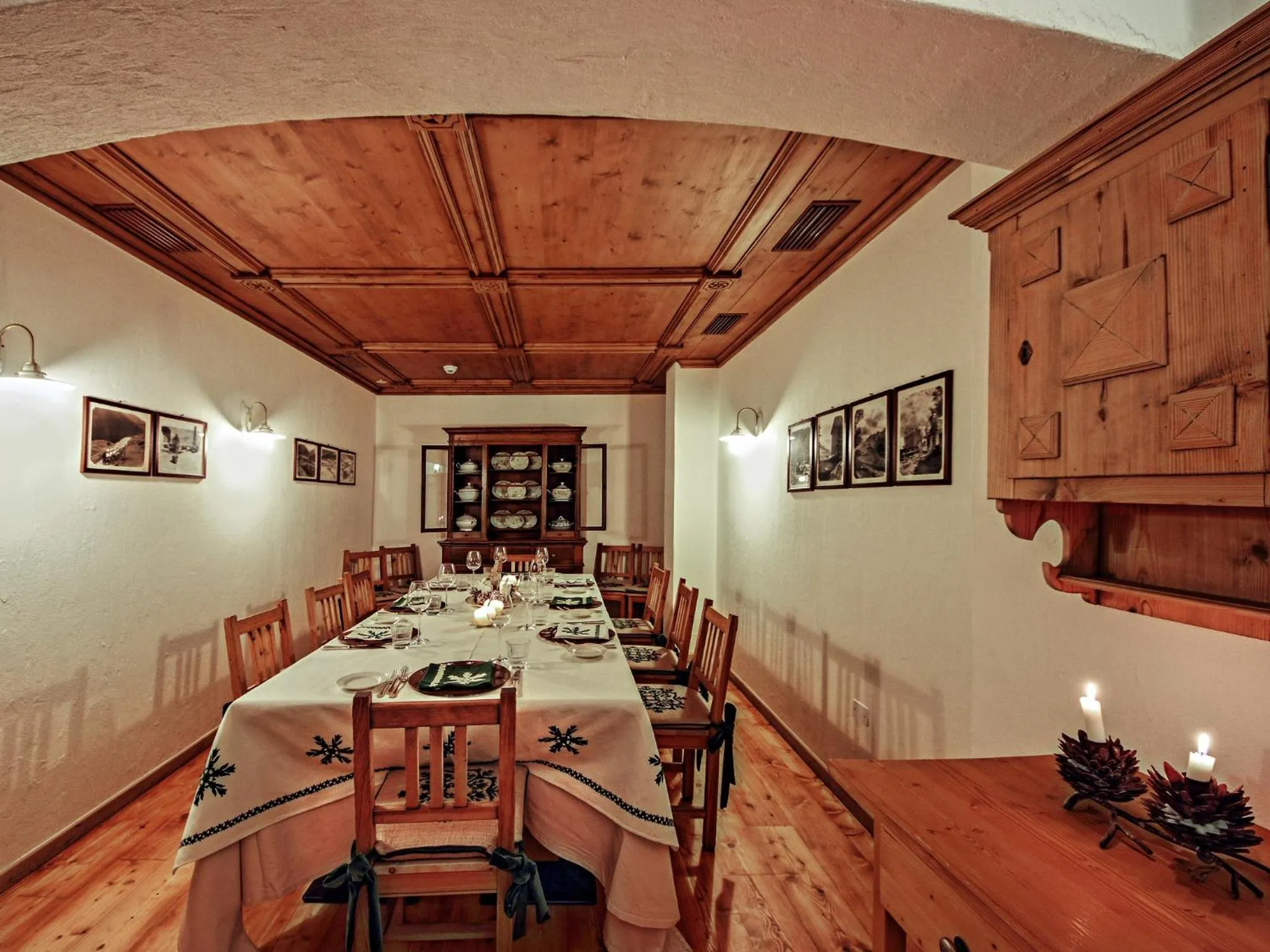 Dining area in Hotel Baita Dei Pini
